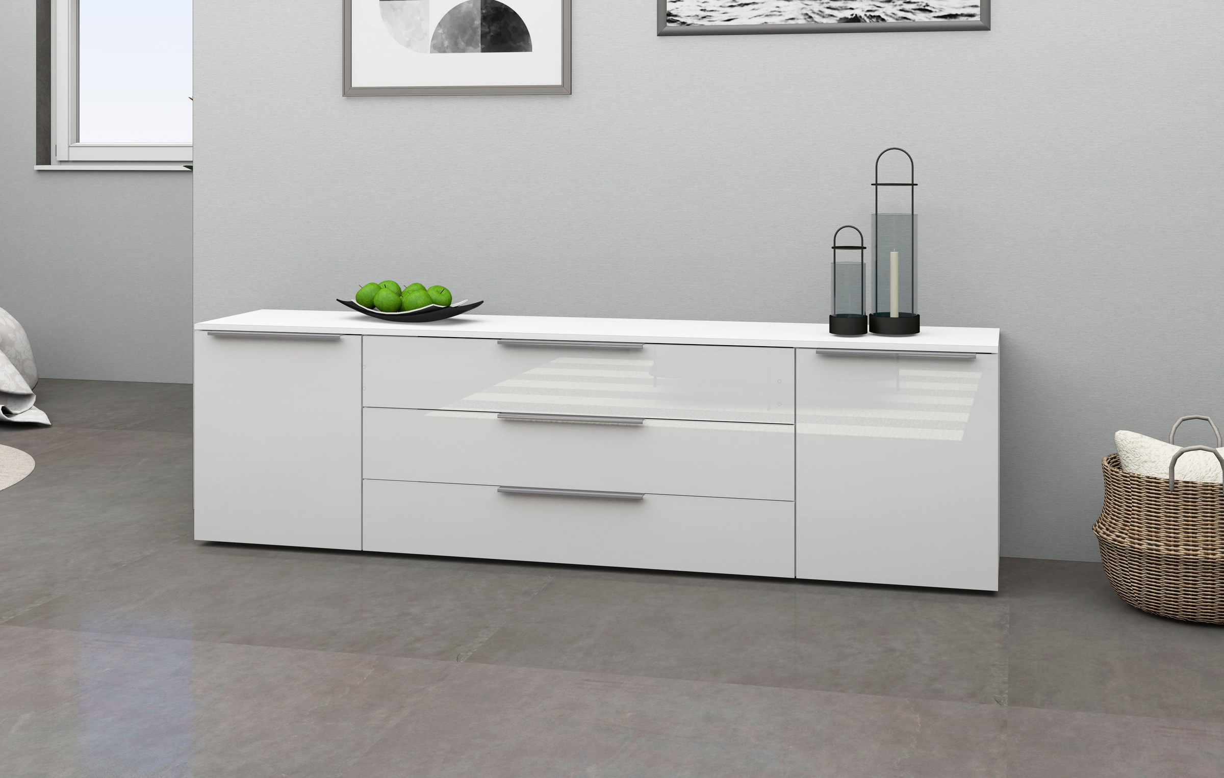 borchardt Möbel Sideboard "Oliva", Breite 166 oder 200 cm günstig online kaufen