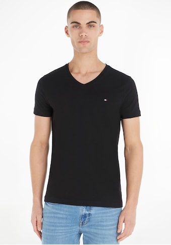 TOMMY HILFIGER Marškinėliai »V-Shirt Stretch Slim«