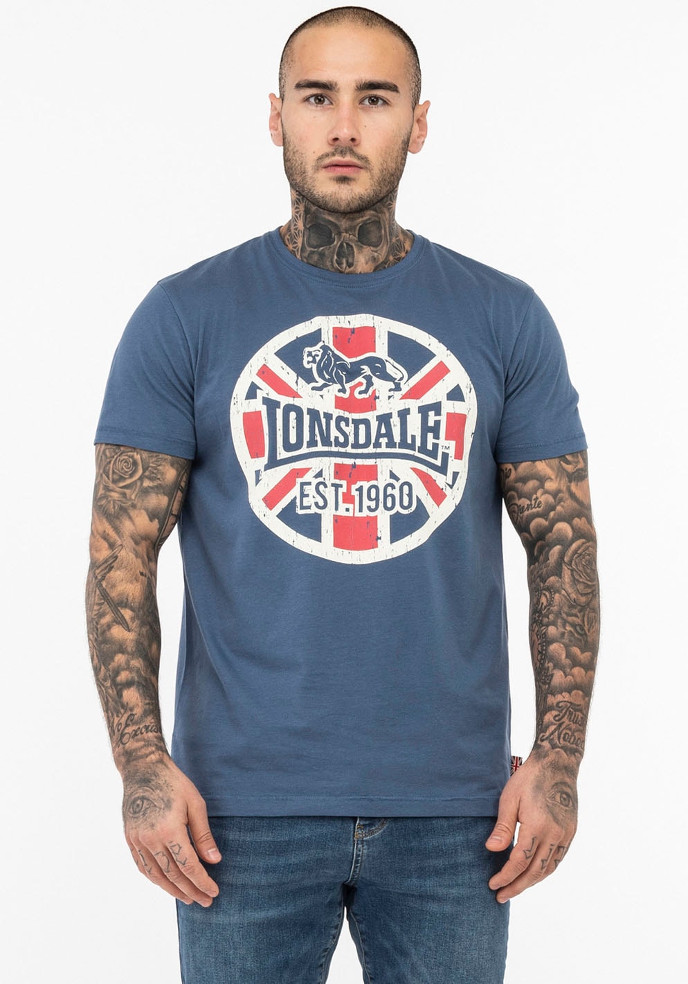 Lonsdale T-Shirt "LUNKLET" mit Print, aus Baumwolle, Kurzarm