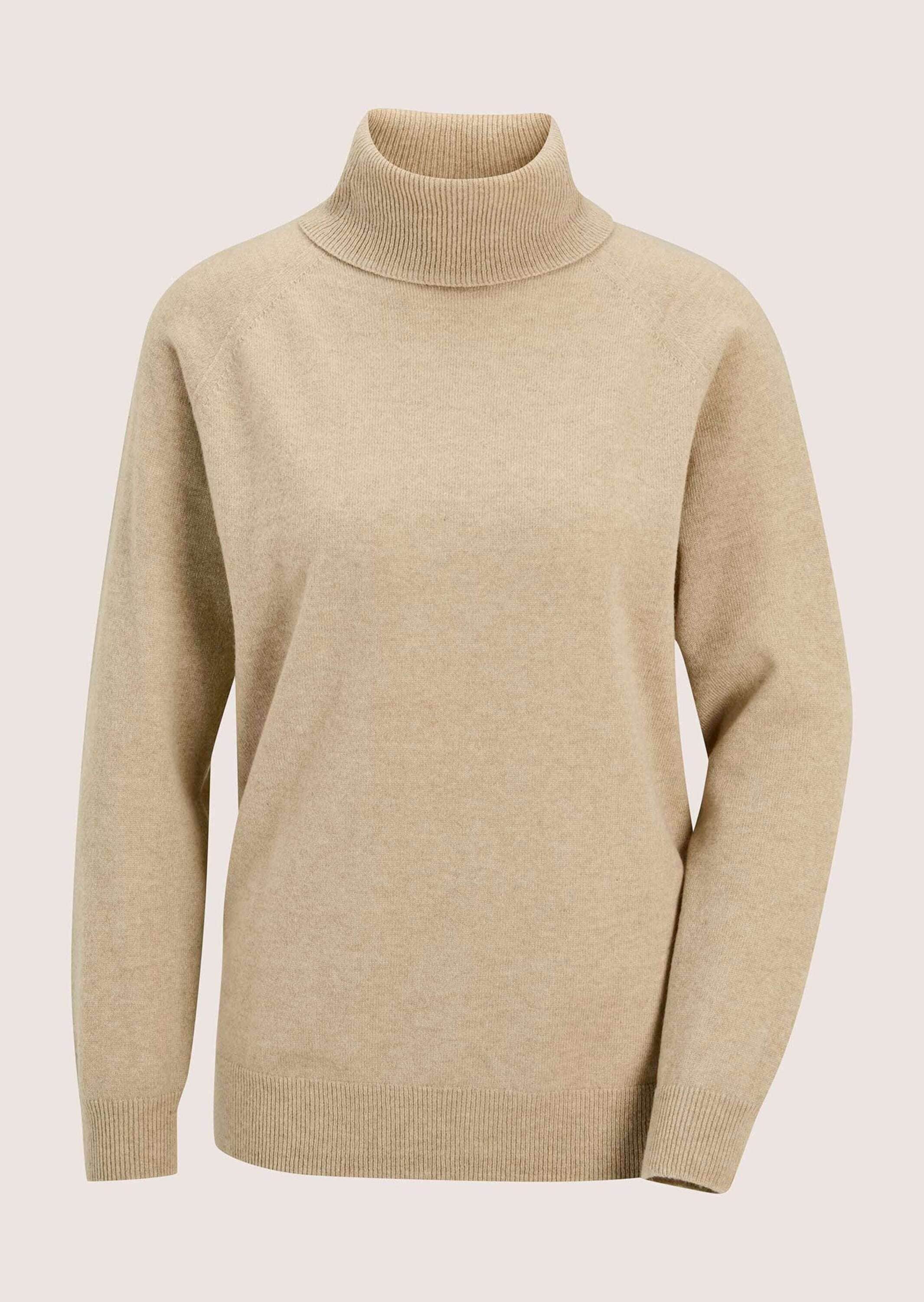 MADELEINE Rollkragenpullover "Kaschmirpullover Rollkragenpullover mit Ripps günstig online kaufen