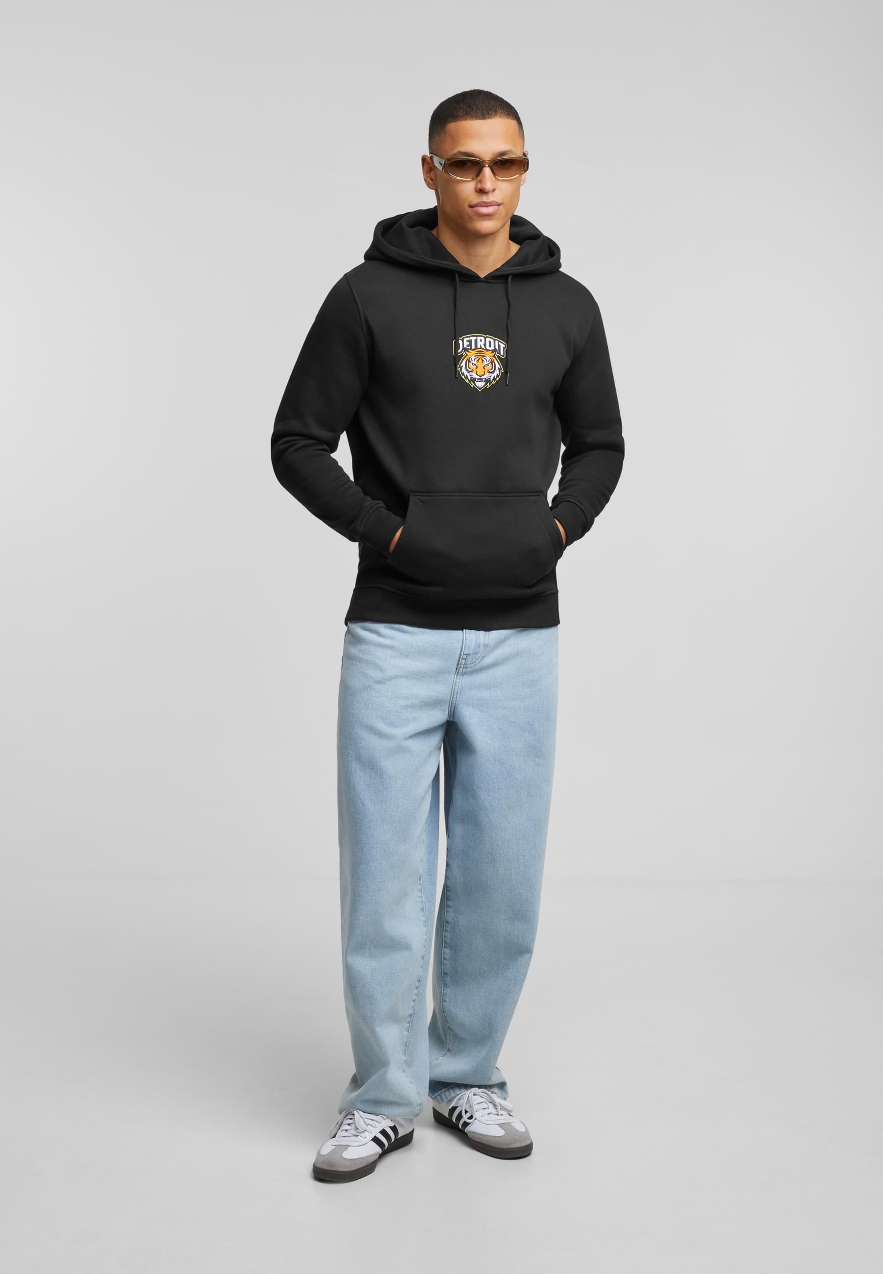 MisterTee Kapuzensweatshirt »MisterTee Detroit Tiger Head Hoody«, (1 tlg.)