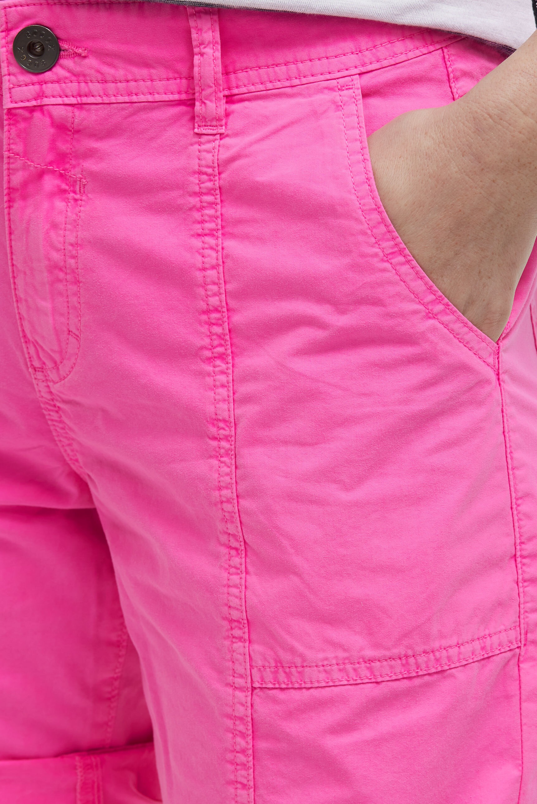 SOCCX Shorts  mit Turn-Up-Saum