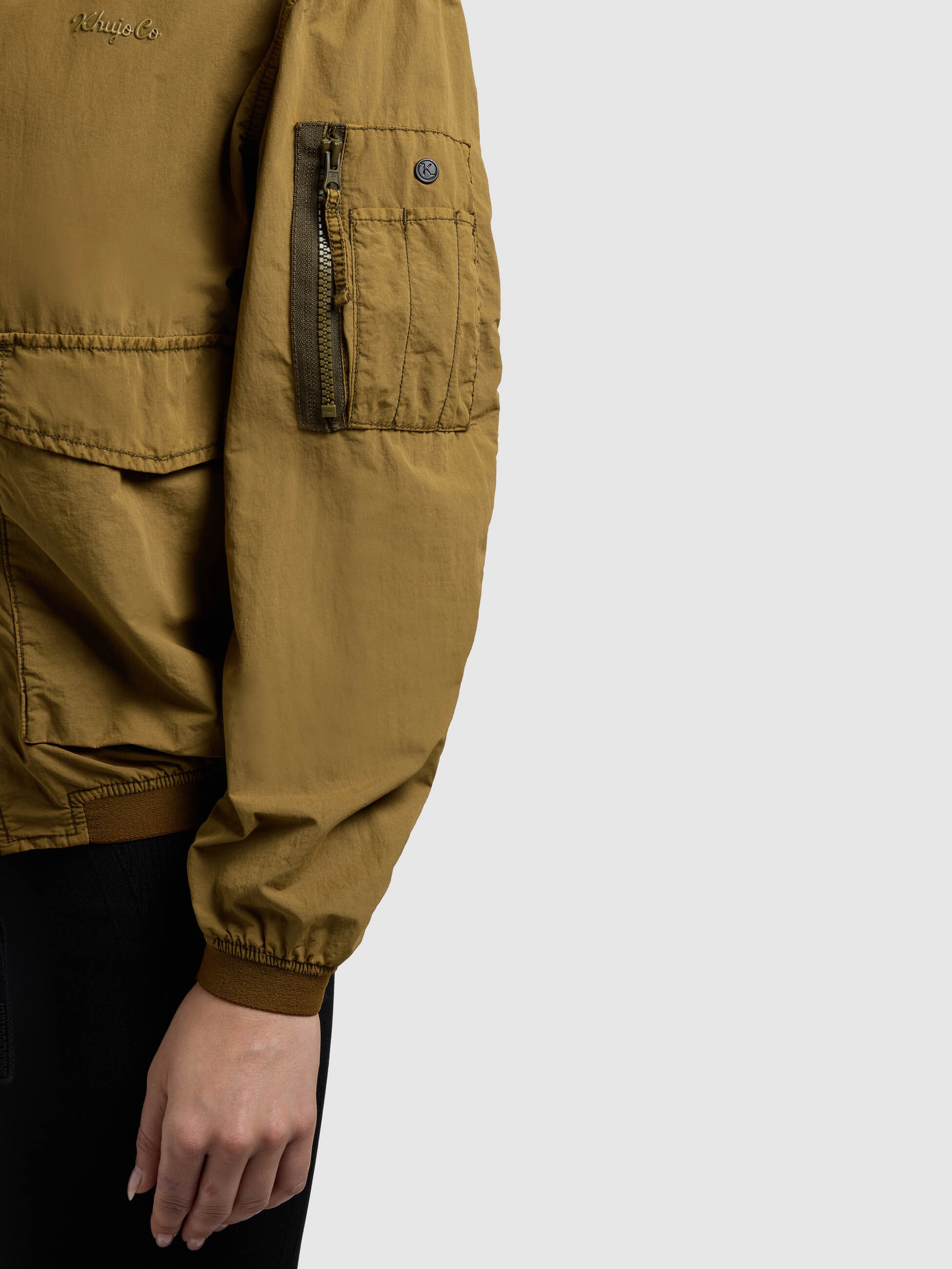 khujo Blouson »VONA« mit Kapuze