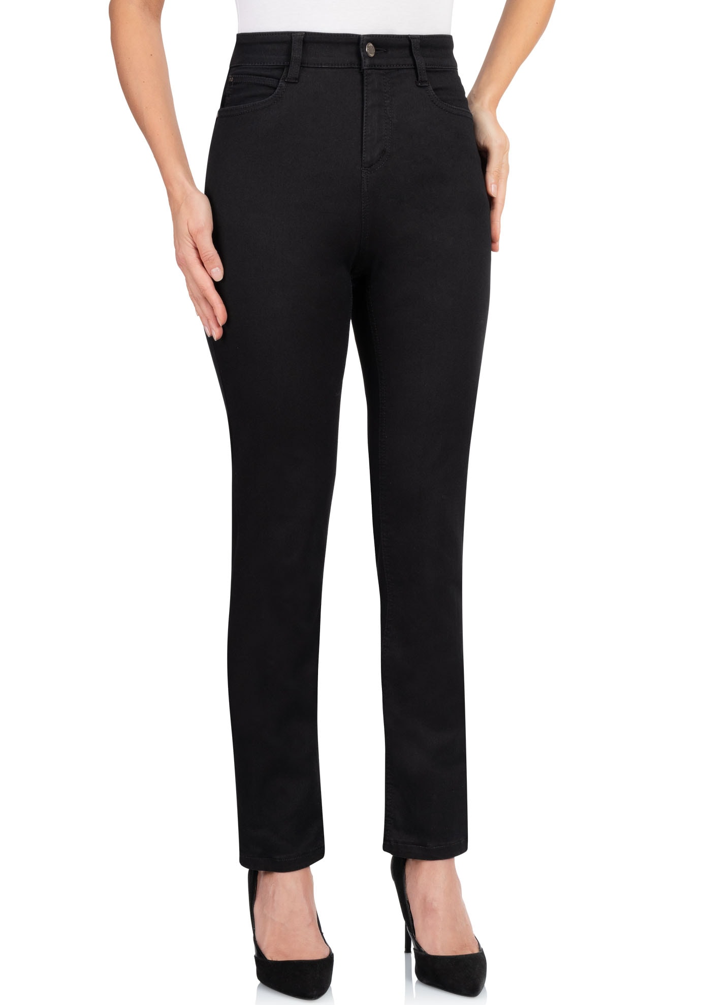 wonderjeans High-waist-Jeans, passt perfekt günstig online kaufen