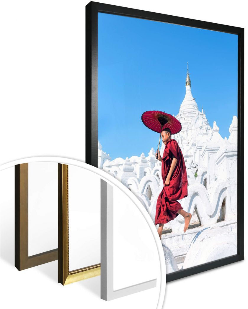 Wall-Art Poster »tanzender Mönch«, Menschen, (1 St.), Poster, Wandbild, Bild,  Wandposter bestellen | BAUR | Poster