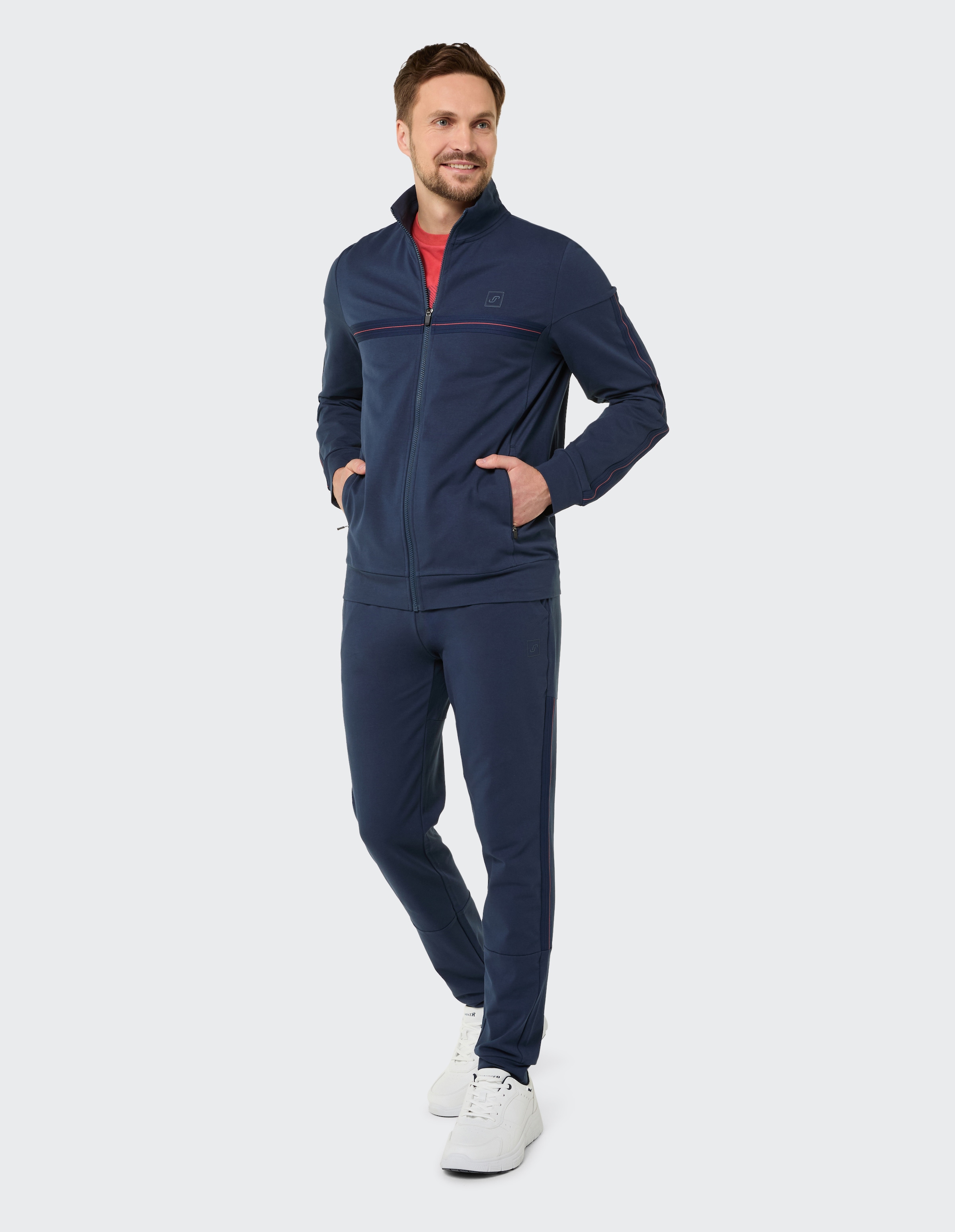 Joy Sportswear Sweatjacke »H SWEATJACKE CORBINIAN« für Erwachsene, aus Baumwolle, Polyester und Elasthan