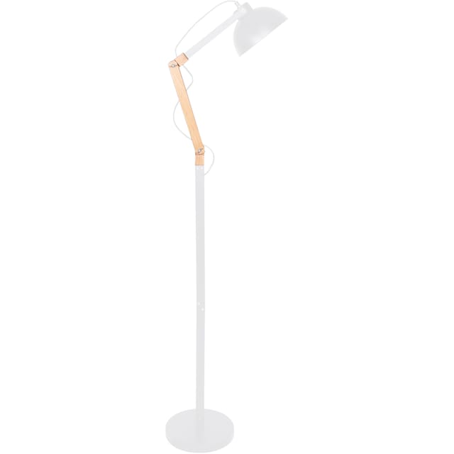 SalesFever Stehlampe »Skjold«, 1 flammig-flammig, mit beweglichem Gelenkarm  | BAUR