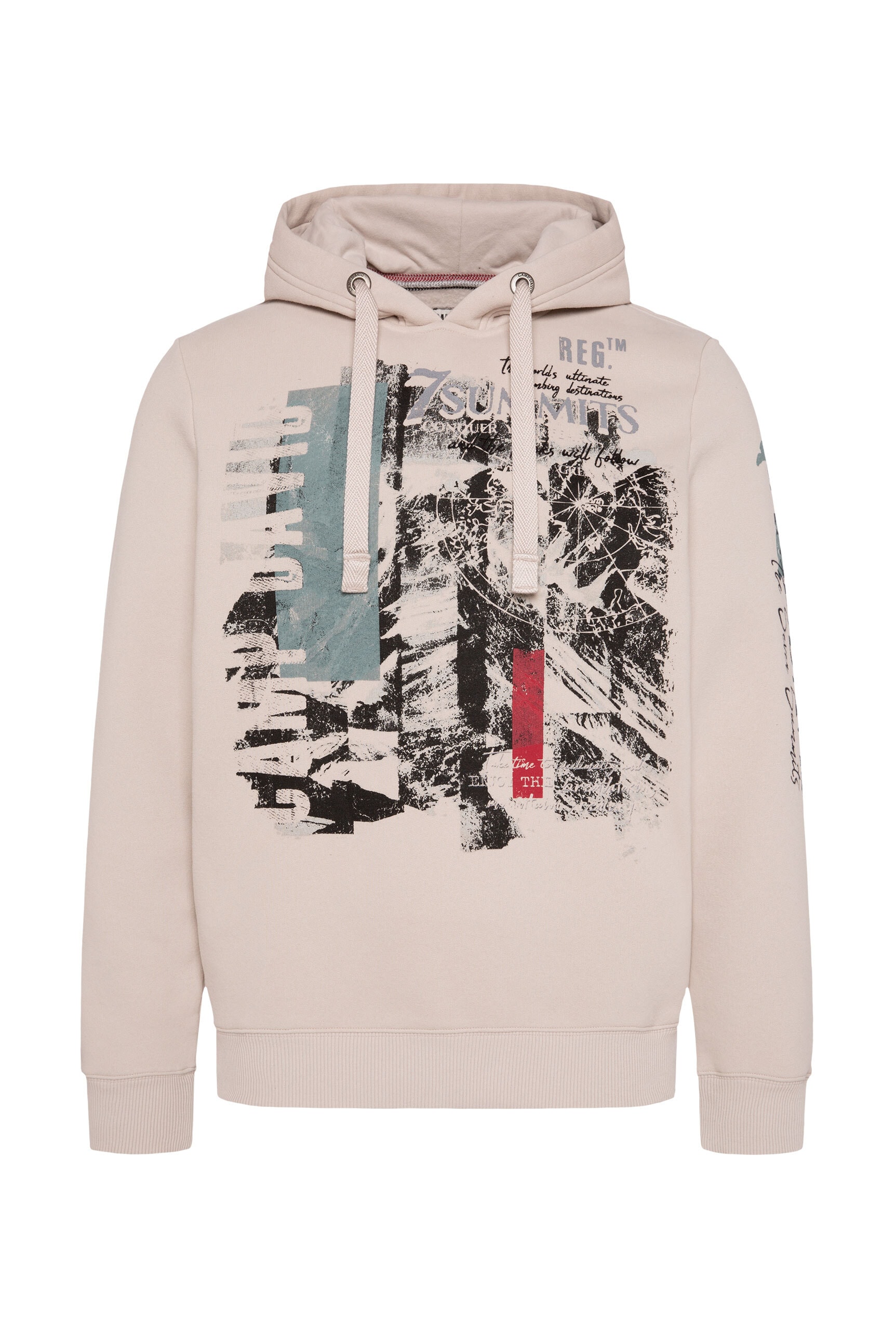 CAMP DAVID Kapuzensweatshirt mit weicher Innenseite