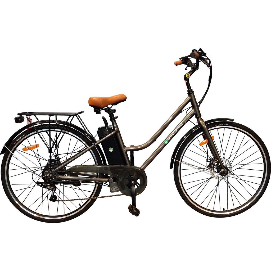 GreenStreet E-Bike »Damen GS3«, 7 Gang, Shimano, Heckmotor 250 W, innerhalb der StVZO