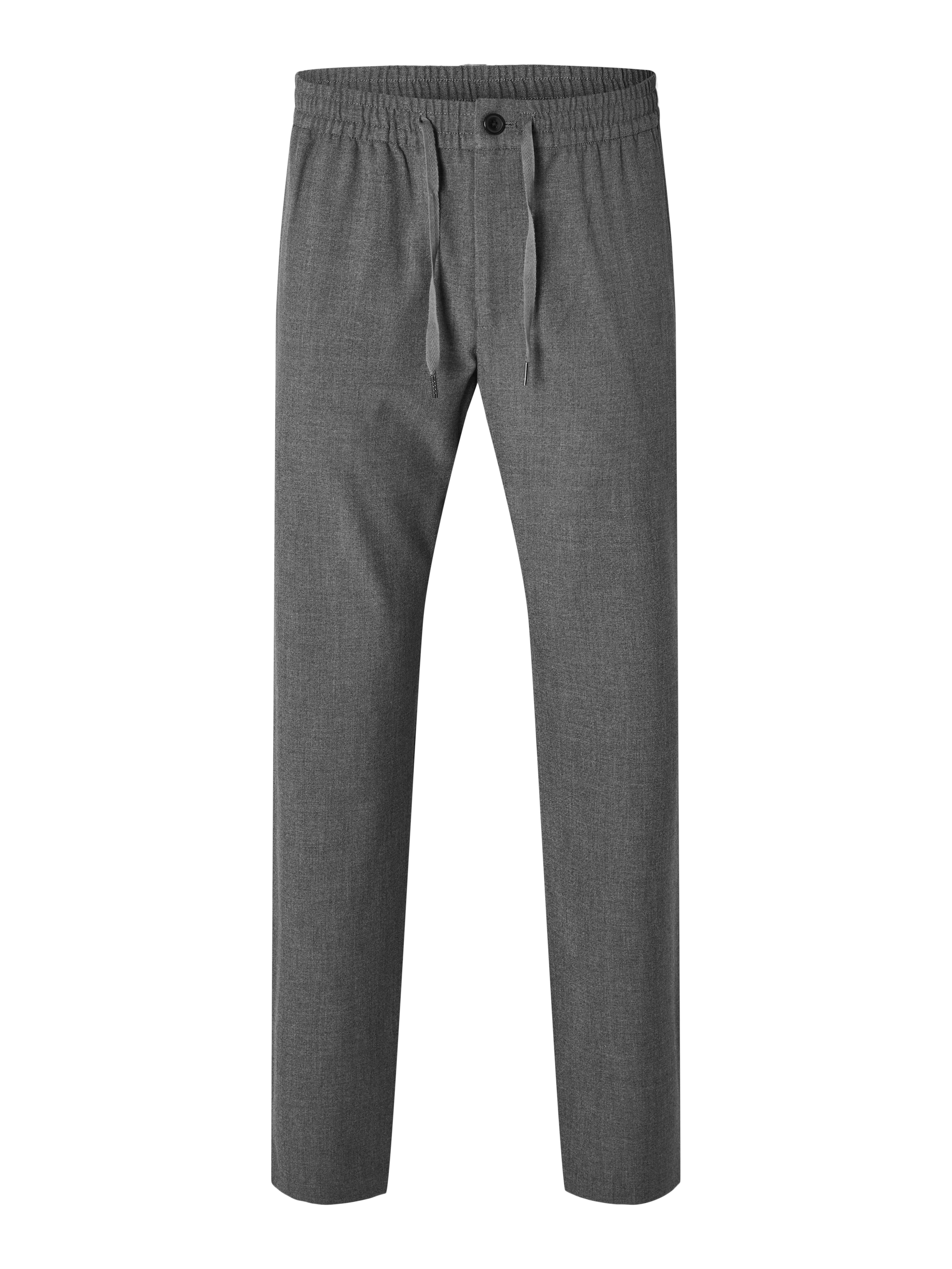 SELECTED Schlupfhose "SLH196-STRAIGHT ROBERT STRING PANT NOOS" Materialmix, günstig online kaufen