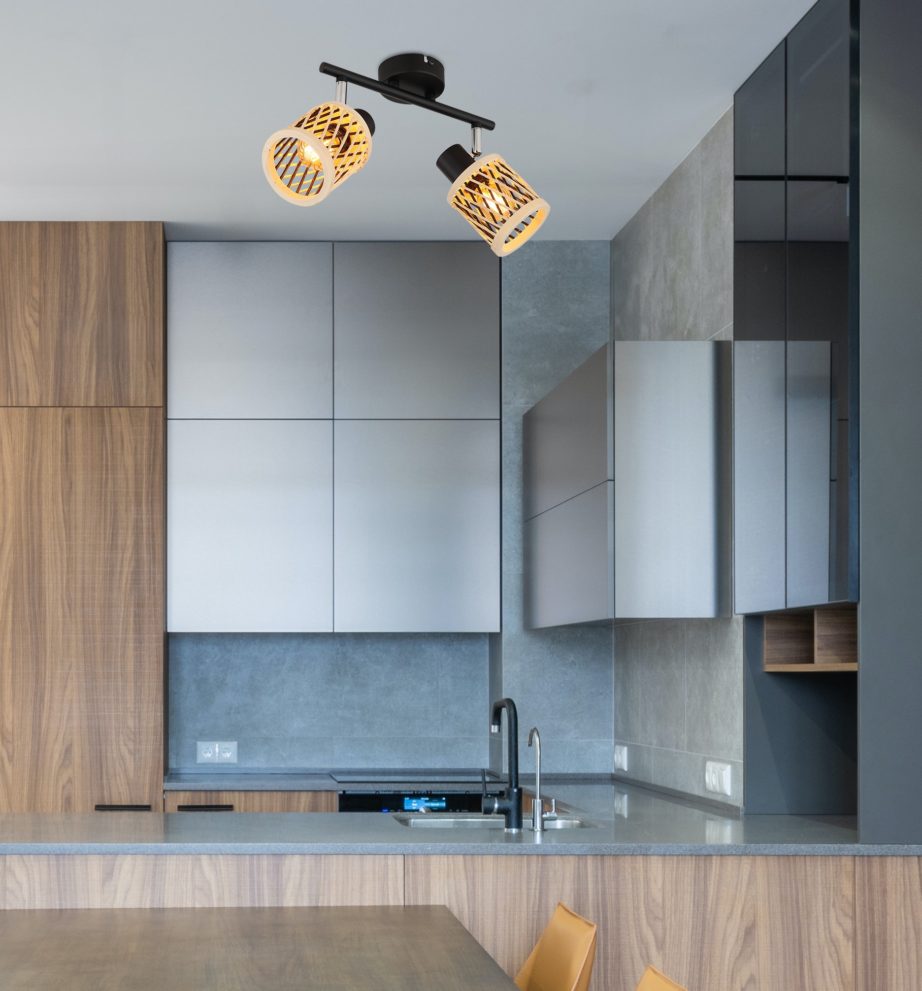 NOWA Deckenstrahler »MALI« E14 1 Stk. Spot Deckenspot Flur Schlafzimmer Wohnzimmer