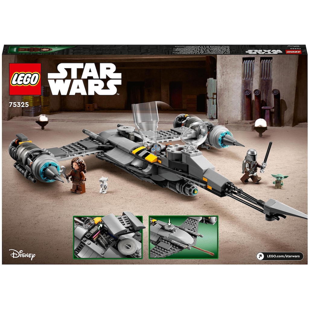 LEGO® Konstruktionsspielsteine »Der N-1 Starfighter des Mandalorianers (75325), LEGO® Star Wars™«, (412 St.)