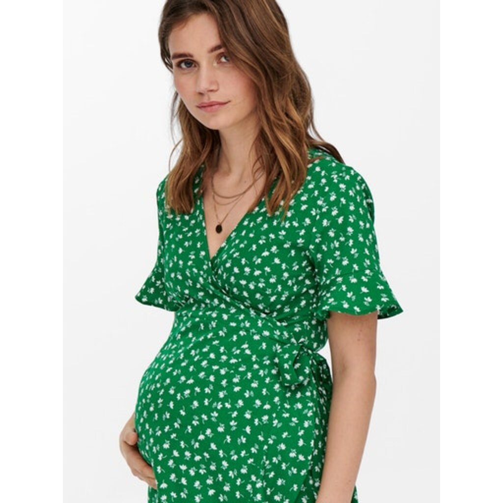 ONLY MATERNITY Umstandskleid »OLMOLIVIA S/S WRAP DRESS WVN NOOS«