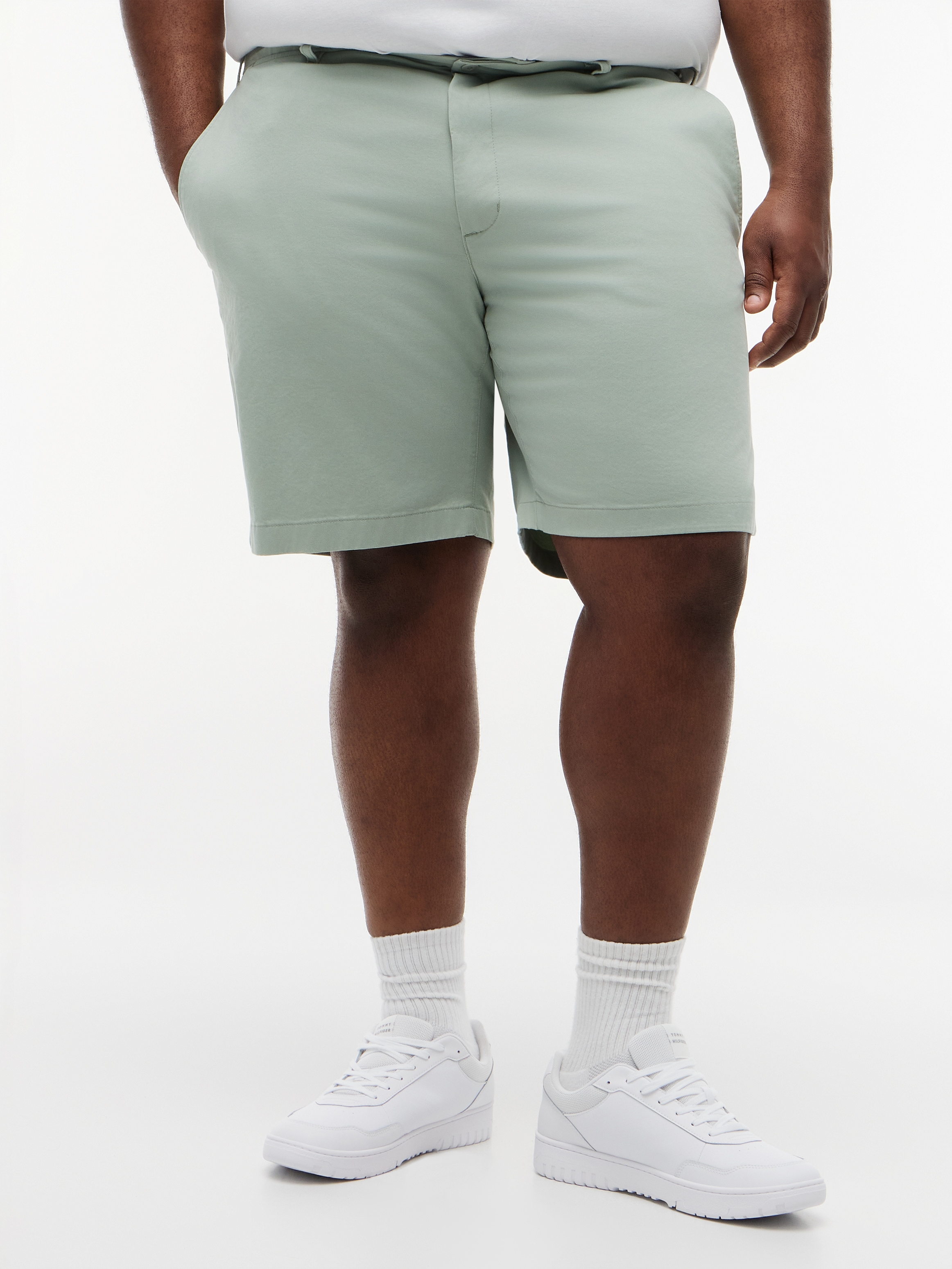 Tommy Hilfiger Big & Tall Chinoshorts "BT-DENTON 9.5 ESS TWILL-B" Twill, sl günstig online kaufen