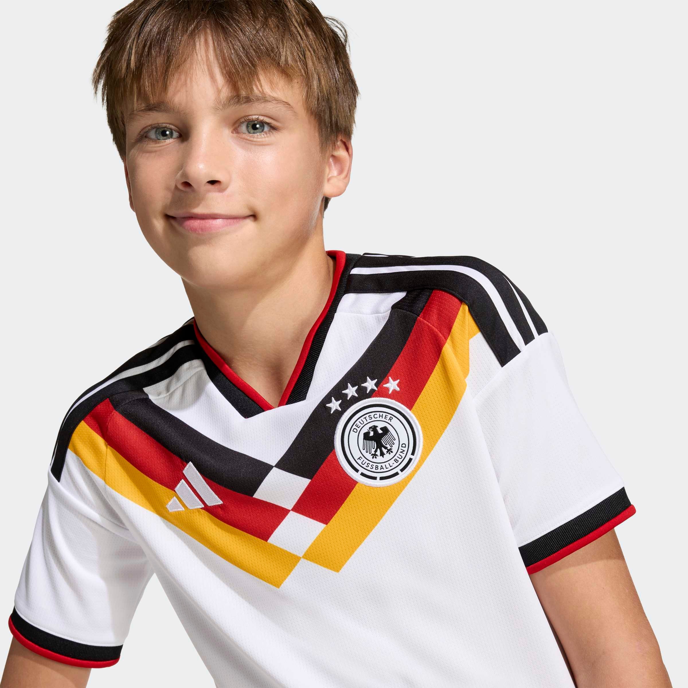 Adidas Germany 26/27 Replica Home Jersey White 9-10 Years 3