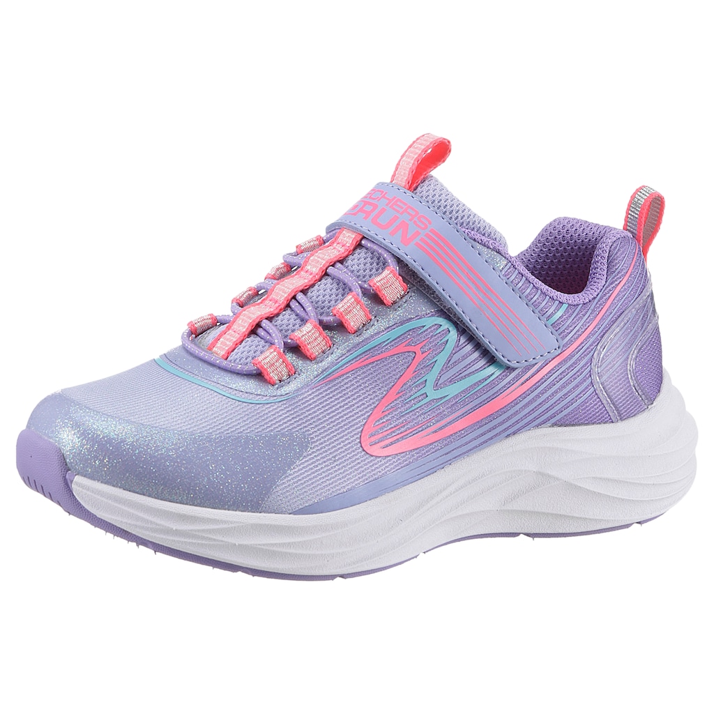 Skechers Kids Sneaker »GO-RUN ACCELERATE«, mit Glitzerbesatz, Freizeitschuh, Halbschuh, Schnürschuh