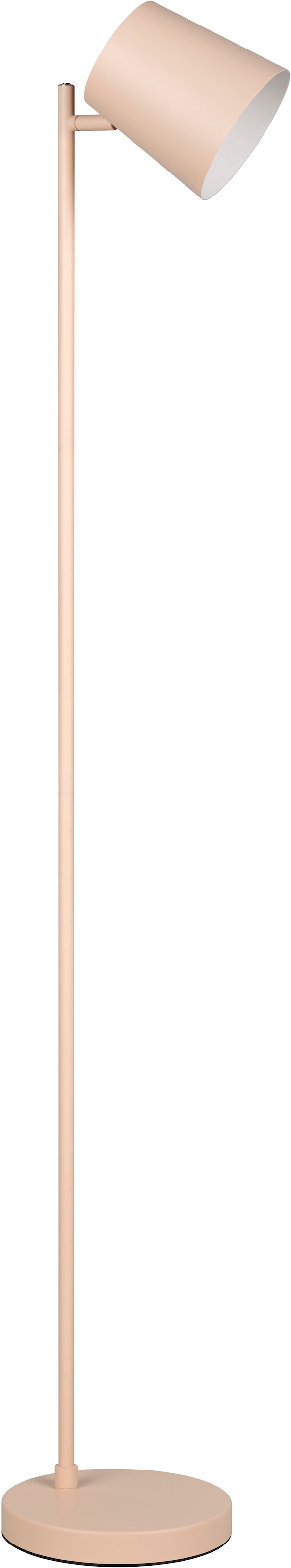 REALITY Leuchten LED Stehlampe »BLAKE, Akku Stehleuchte Indoor, mit USB-C Lade-Anschluss, Höhe 125 cm«, 1 flammig, Leuchtmittel LED-Board | LED fest integriert, Ø 20cm, mit 4-fach Touchdimmer, Leuchtenkopf schwenkbar, 4,5W 350 Lm