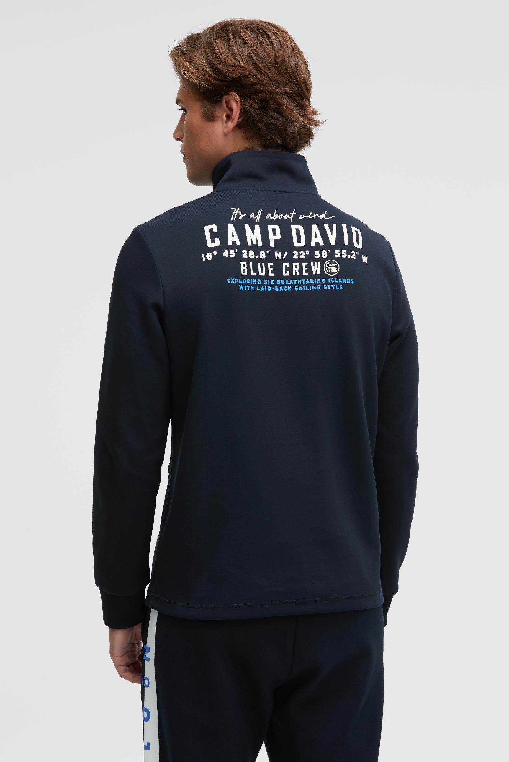 CAMP DAVID Sweater , mit Reißverschluss-Taschen
