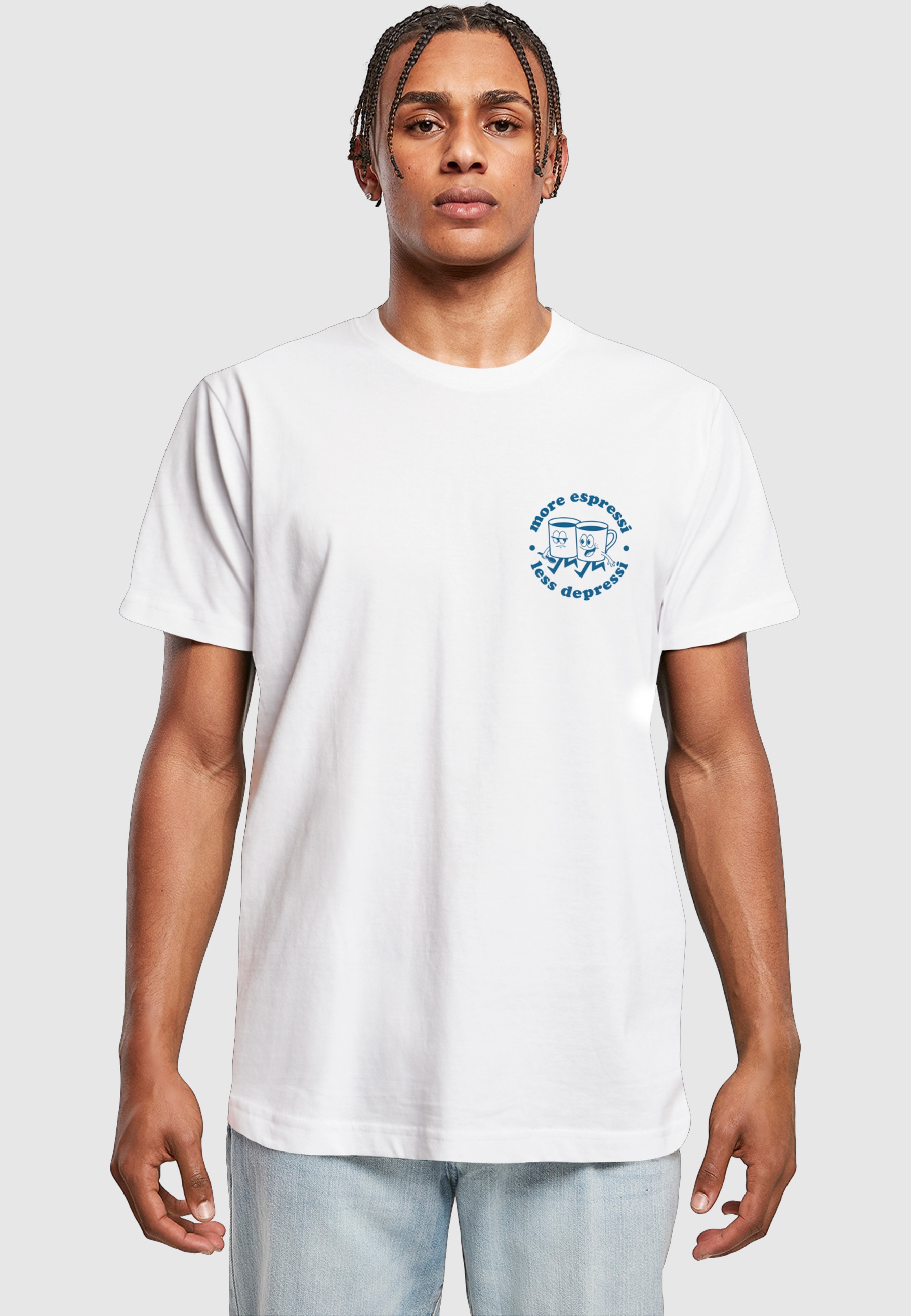 Thumbnail - MisterTee T-Shirt "MisterTee More Espressi Tee" 1 Stk.