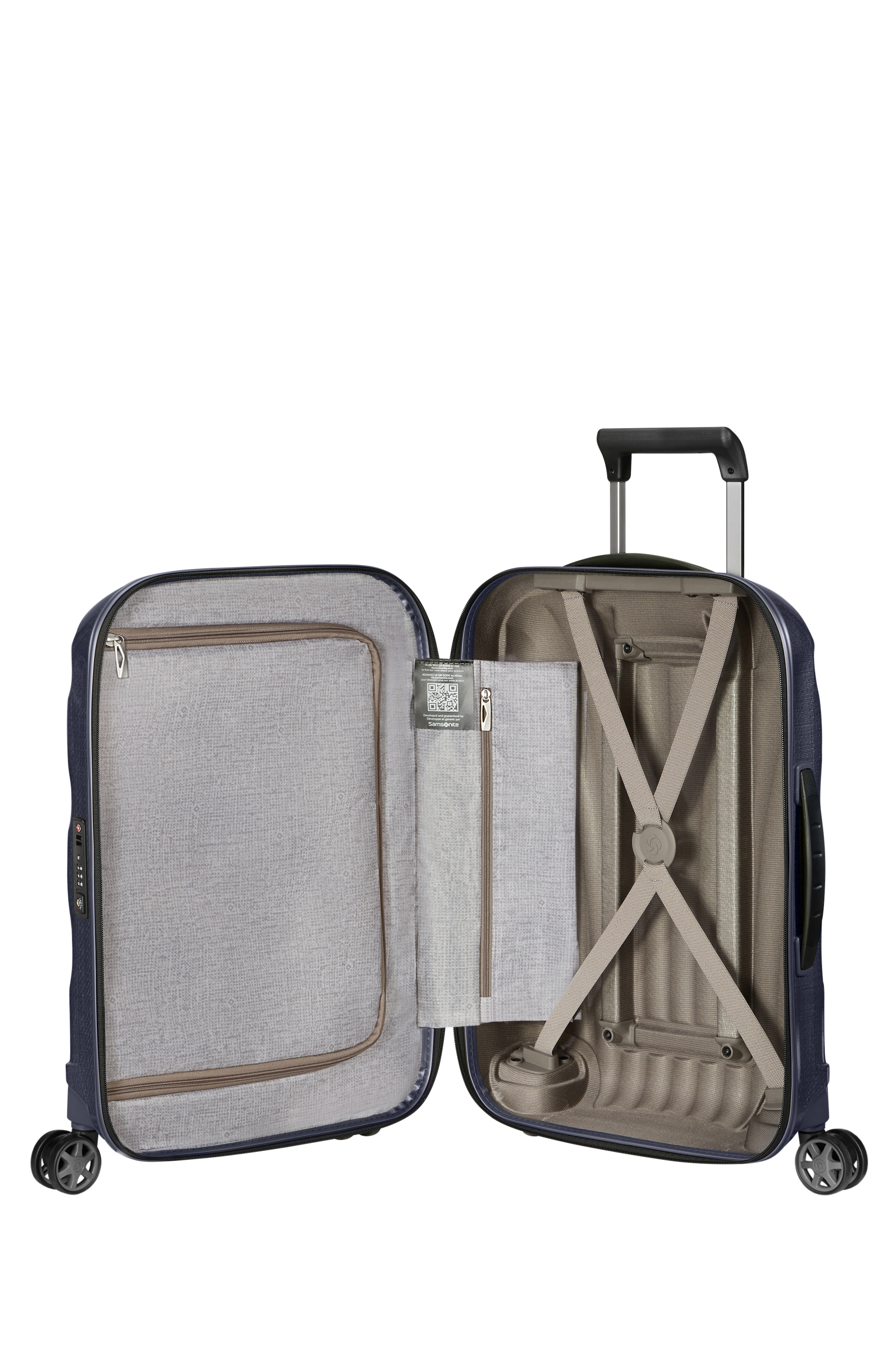 Samsonite Handgepäck-Trolley »C-LITE« 36 l 4 Rollen mit Teleskopgriff und Soft-Touch-Tragegriffen