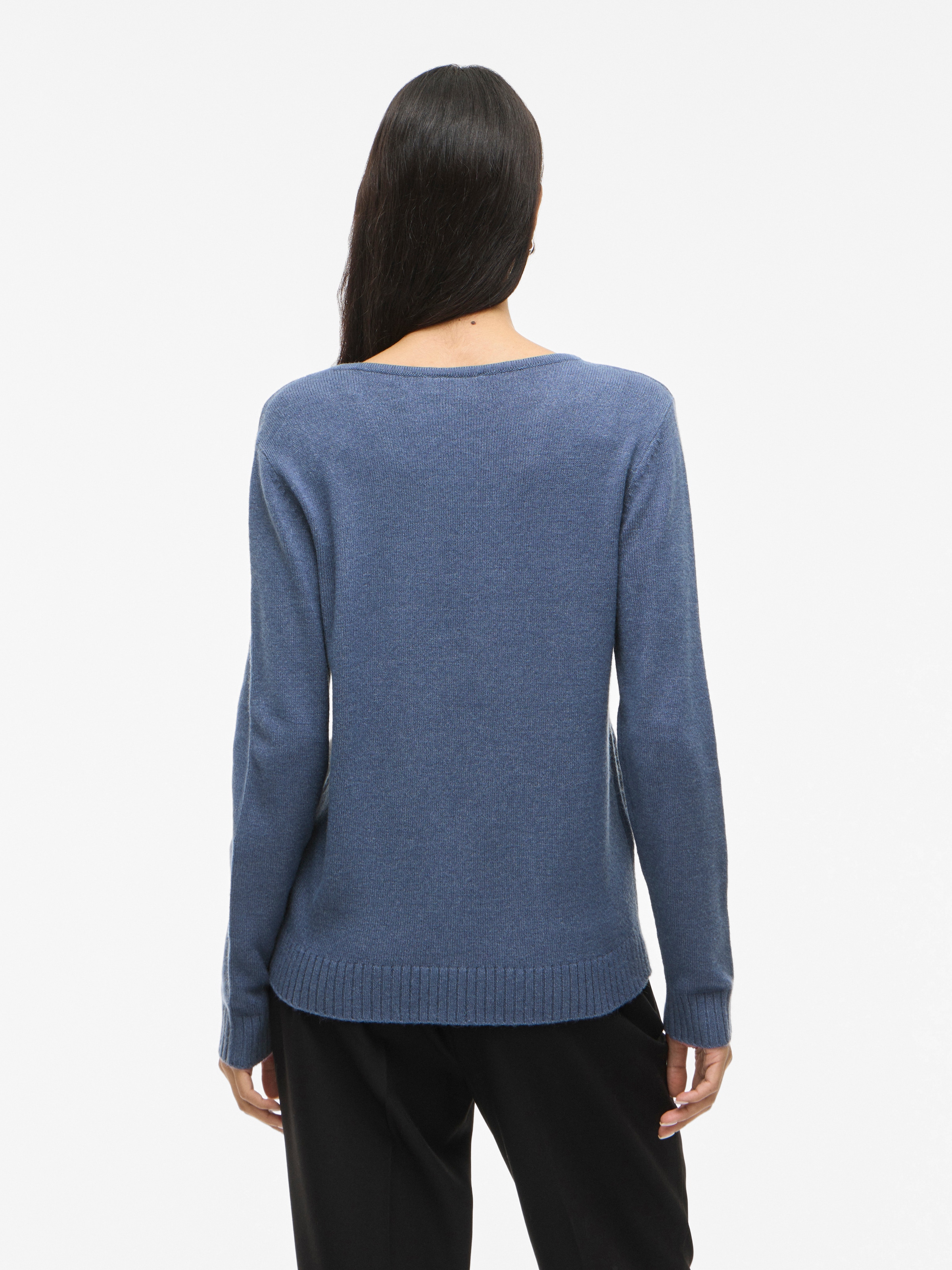 Vila V-Ausschnitt-Pullover »VIRIL V-NECK L/S KNIT TOP - NOOS«