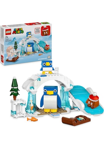 Konstruktionsspielsteine »Schneeabenteuer mit Familie Pinguin (71430), LEGO Super...
