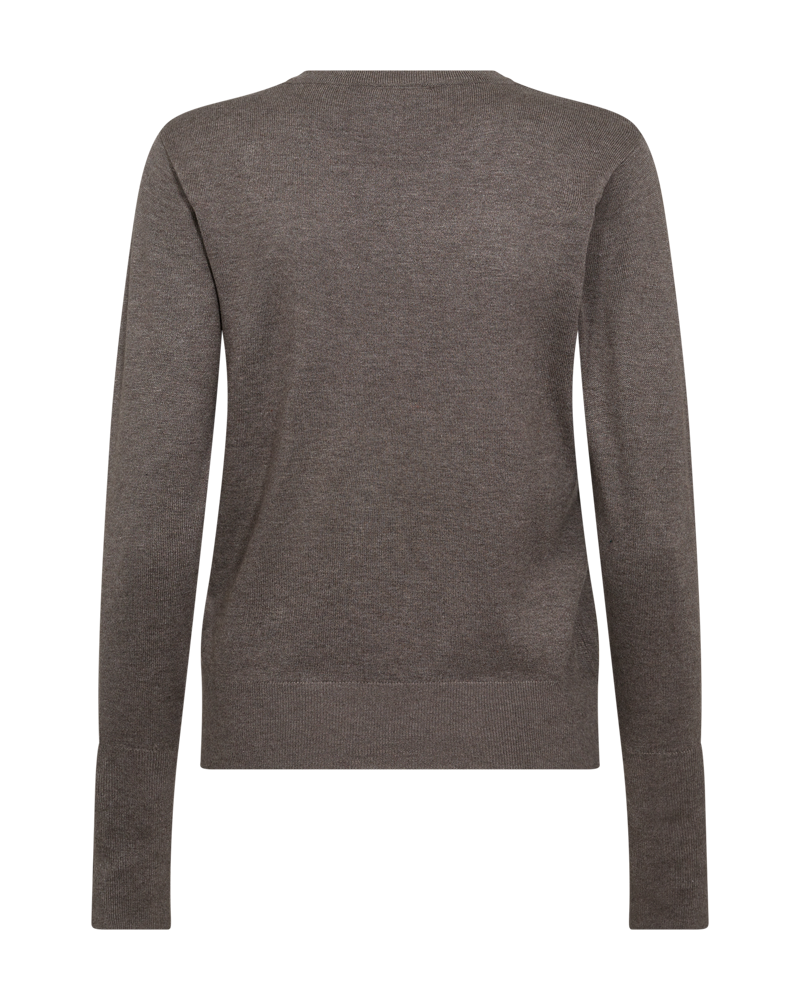 FREEQUENT Strickpullover »FQKATIE«, mit Zierknöpfen