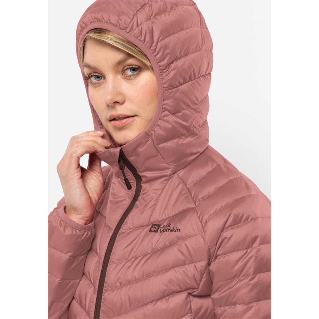 Jack Wolfskin Daunenjacke »PASSAMANI DOWN HOODY W«, mit Kapuze