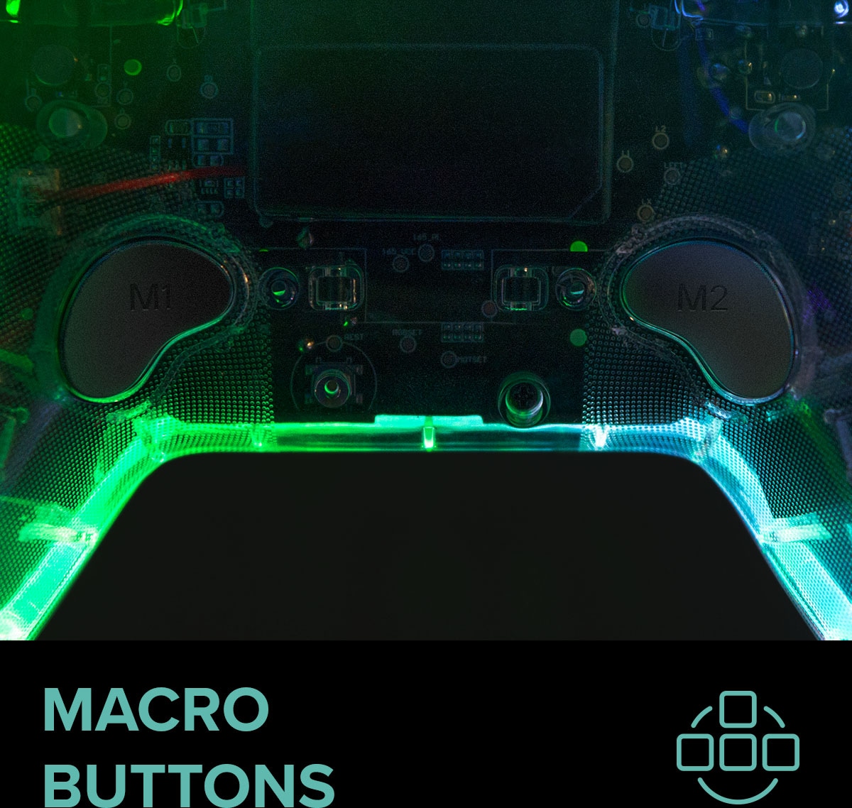 Speedlink Gaming-Controller »RAIT NX RGB - kabelloses Gamepad für PC/Android/Switch OLED/Lite«, RGB-Beleuchtung, Hall Effekt Sensoren, Makro-Tasten, Turbofunktion