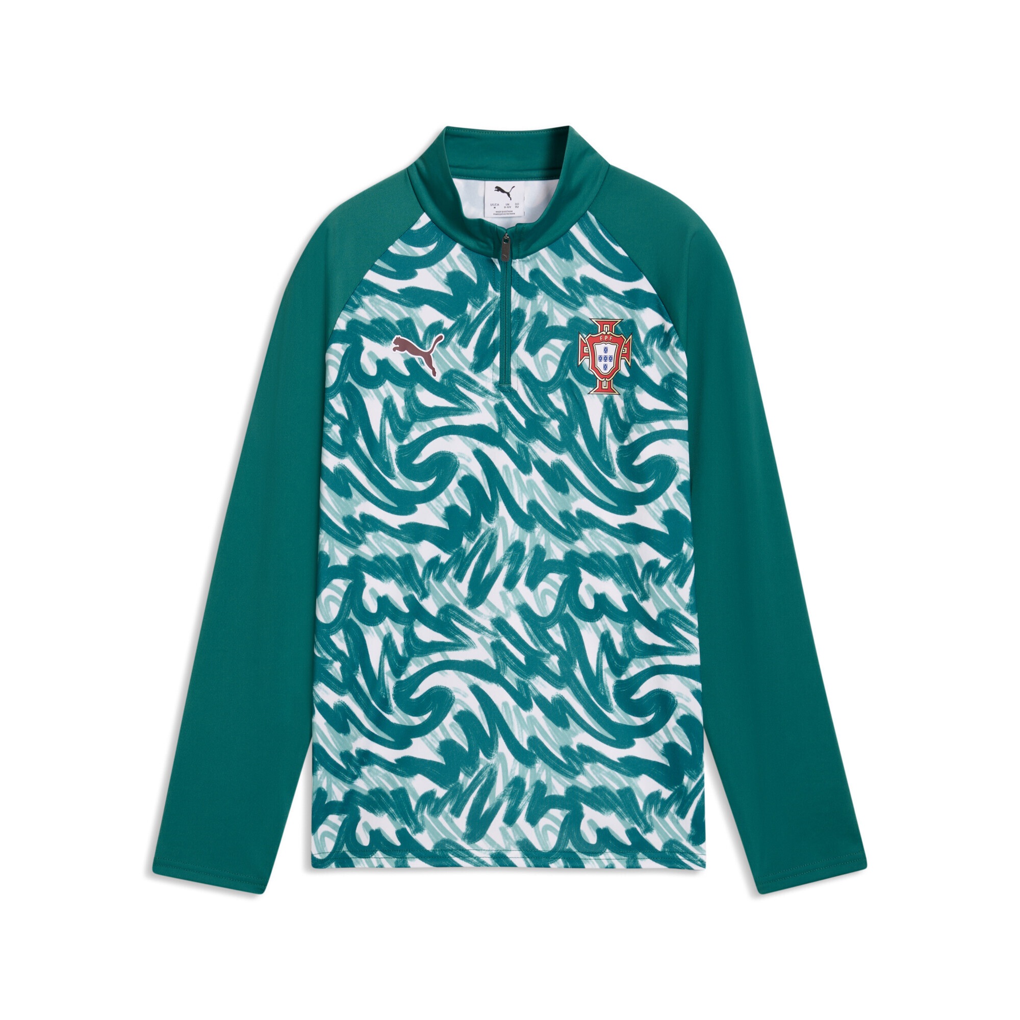 PUMA T-Shirt "Portugal Aufwärmoberteil Jugendliche"