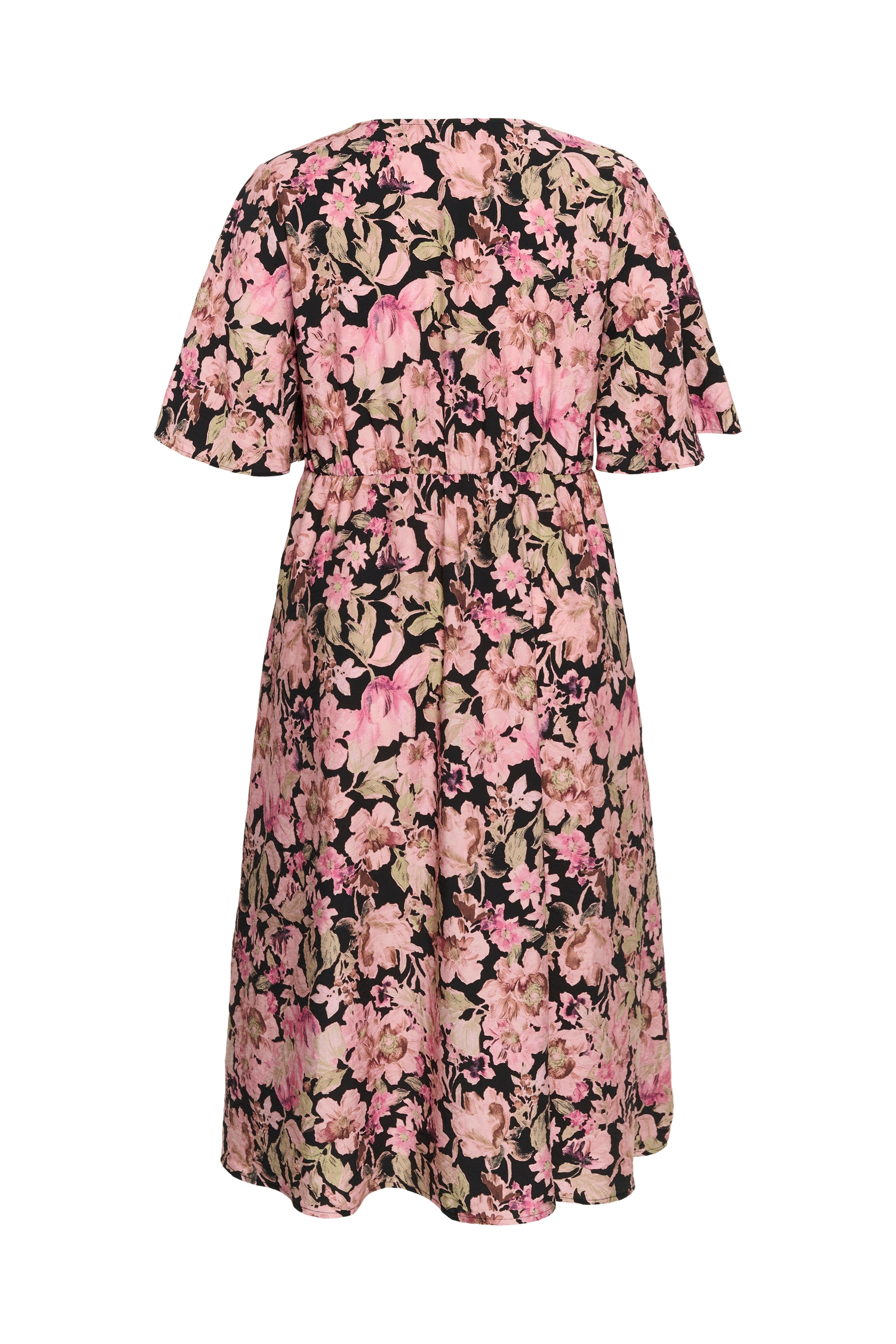 KAFFE Curve Midikleid »Damen Kleid KCsarina«