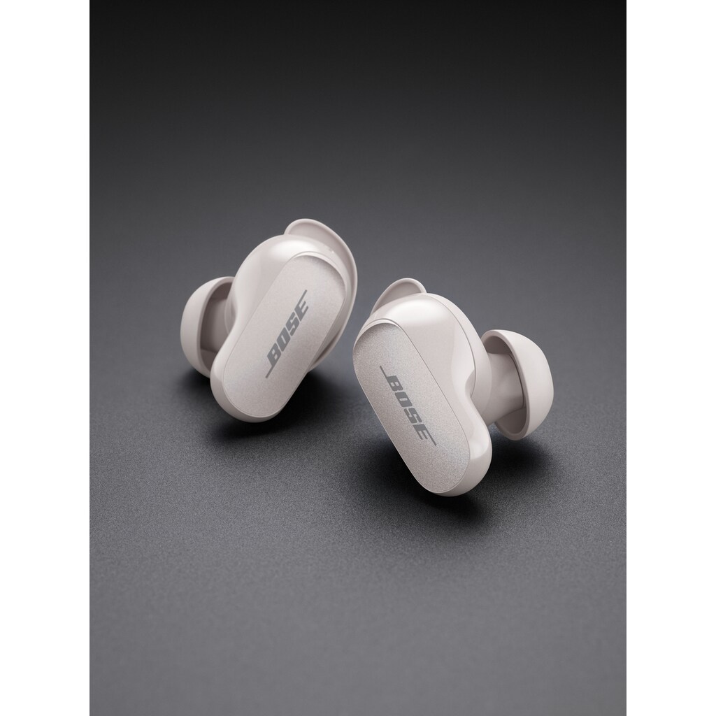 Bose wireless In-Ear-Kopfhörer »QuietComfort® Earbuds II«, Bluetooth, Noise-Cancelling-Freisprechfunktion-integrierte Steuerung für Anrufe und Musik