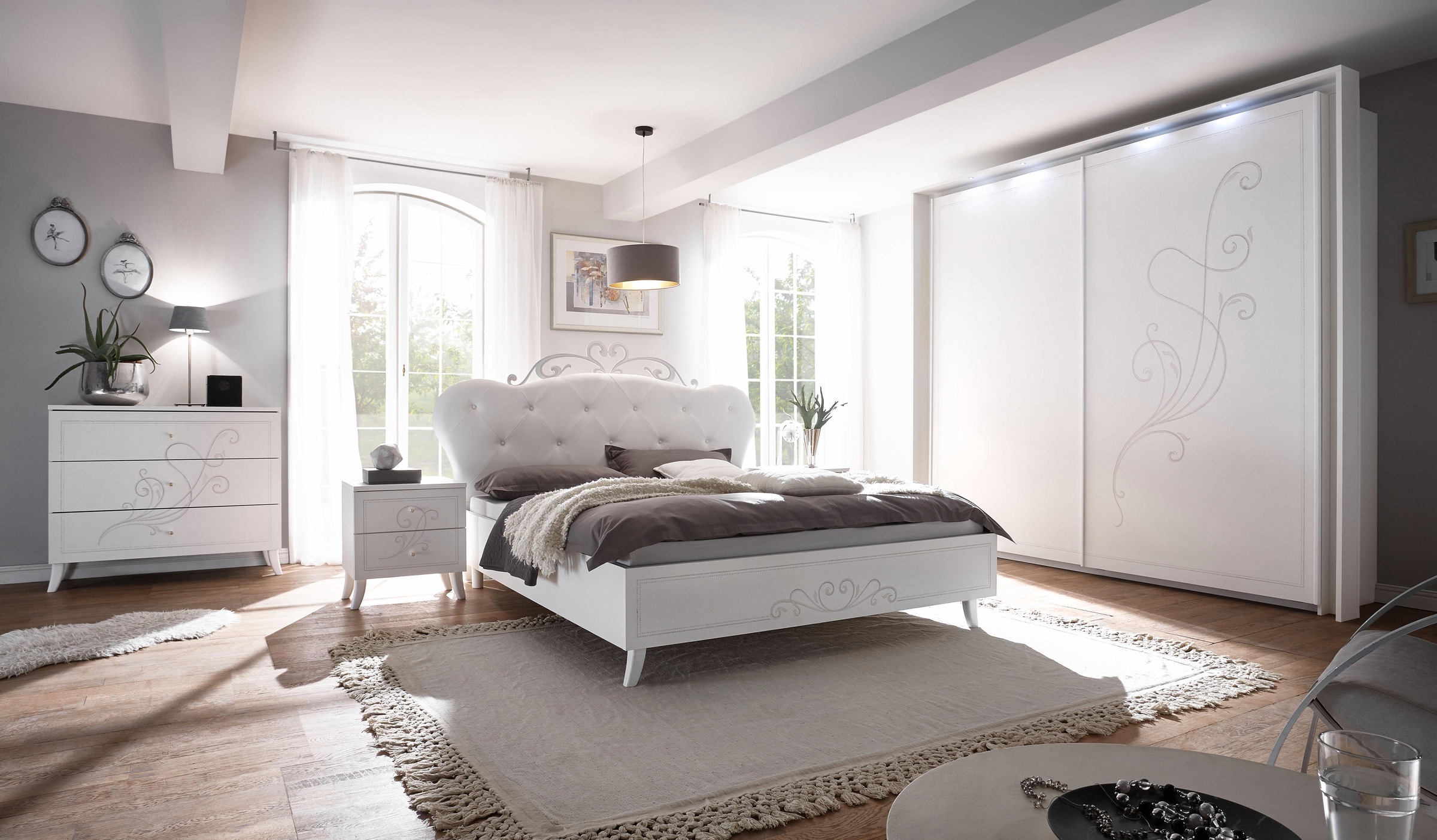 Home affaire Schlafzimmer-Set "Tivoli" Set, 4 Stk. tlg. günstig online kaufen