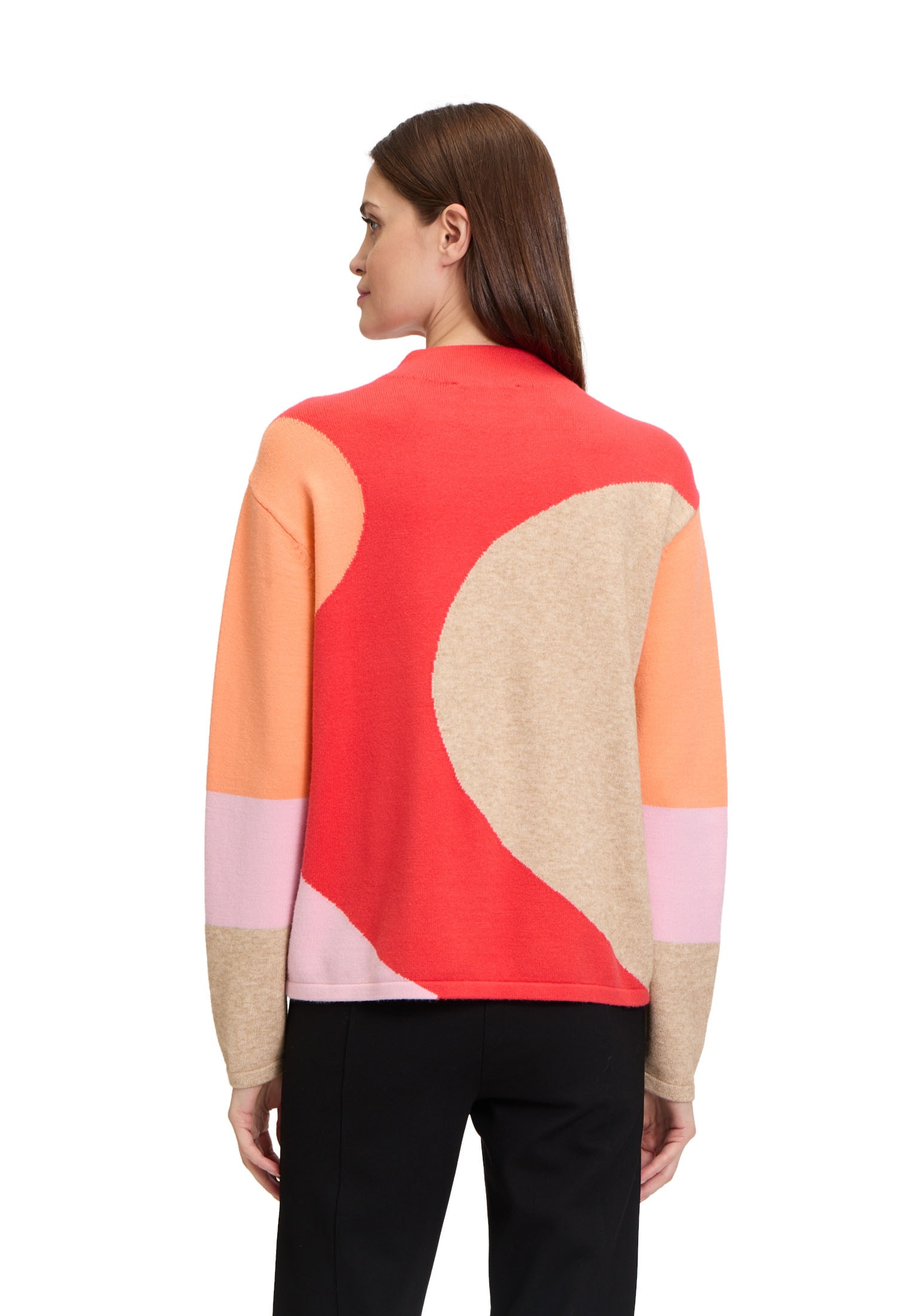 Betty Barclay Strickpullover »Betty Barclay Strickpullover mit Intarsie«, (1 tlg.), Intarsie