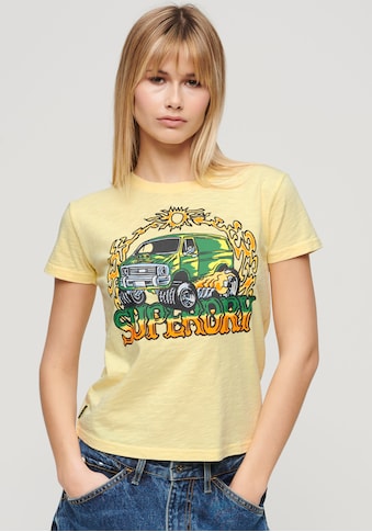 Superdry Palaidinė »NEON MOTOR GRAPHIC FITTED T...