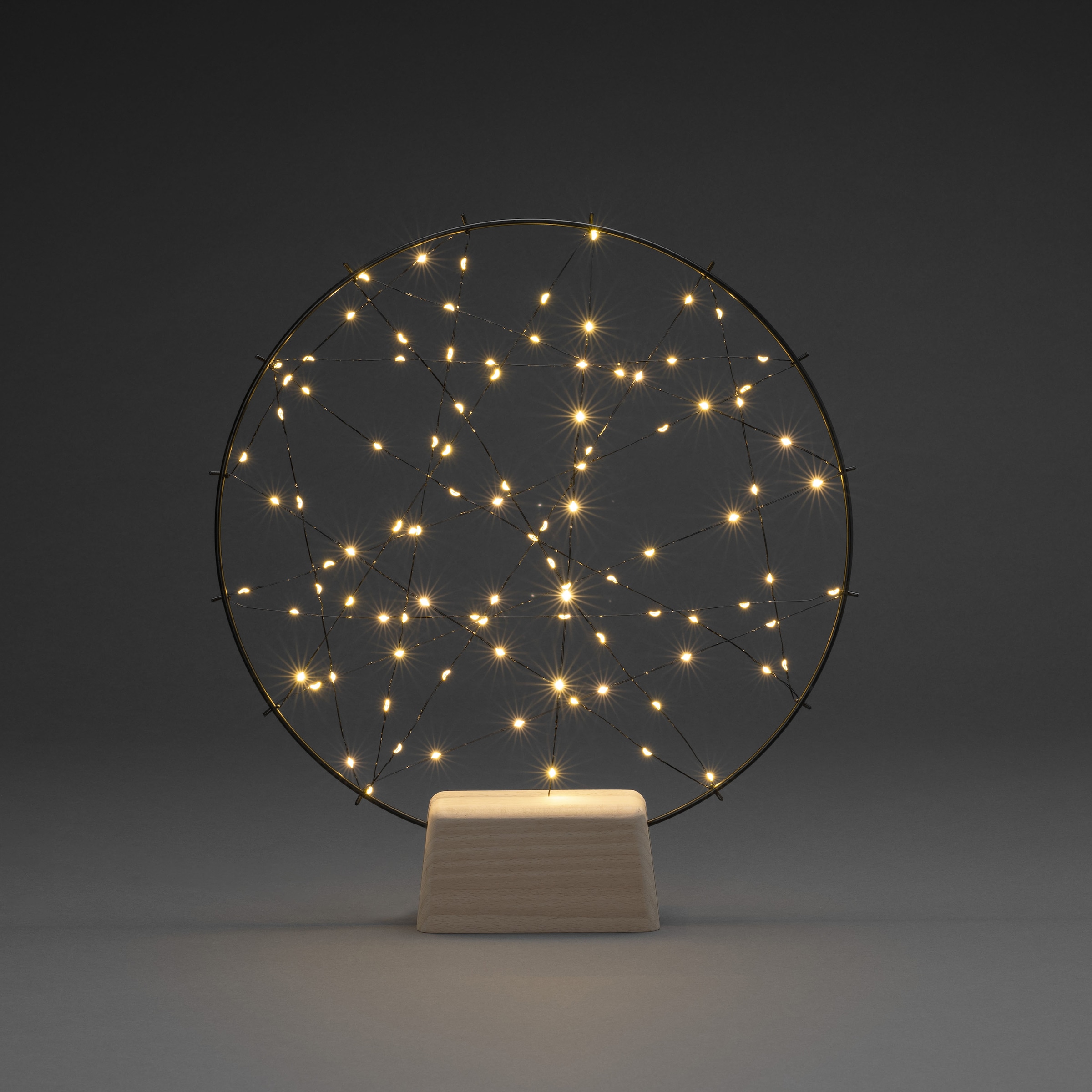 KONSTSMIDE LED Dekolicht »Weihnachtsdeko«, 100 flammig-flammig, LED  Metallsilhouette 