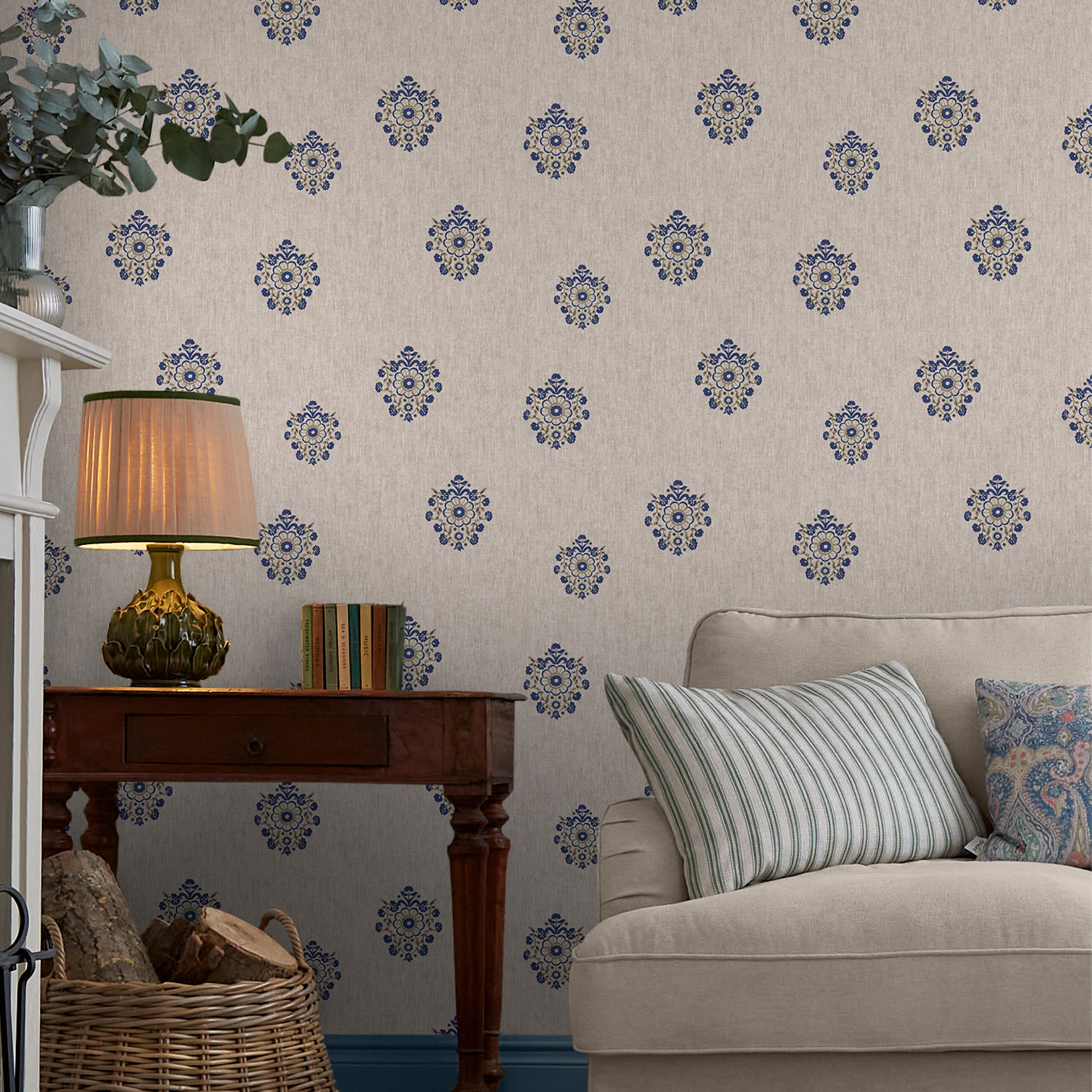 Joules Vliestapete "Motif" Retro glatt Design Tapeten