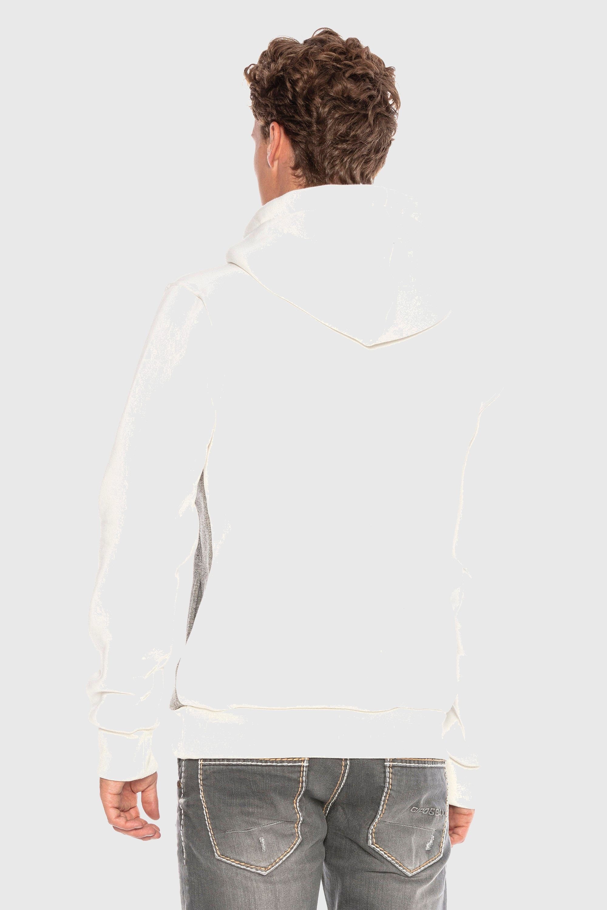 Cipo & Baxx Kapuzenpullover »Sweatshirts«, im Kontrast-Look