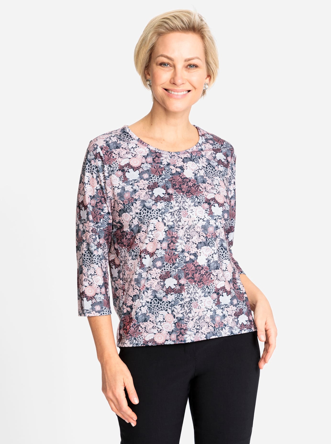 Classic 3/4-Arm-Shirt "Shirt" 1 Stk. tlg. günstig online kaufen