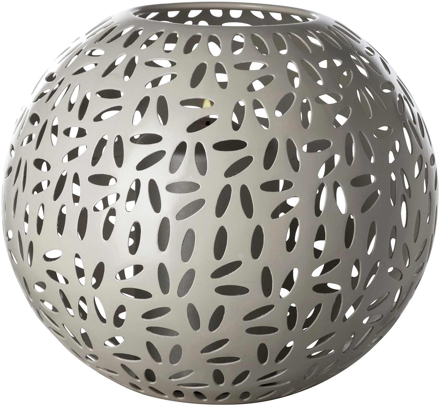 Fink Windlicht "DARIA" Kerzenhalter aus Eisen, pulverbeschichtet, mit Cut-O günstig online kaufen