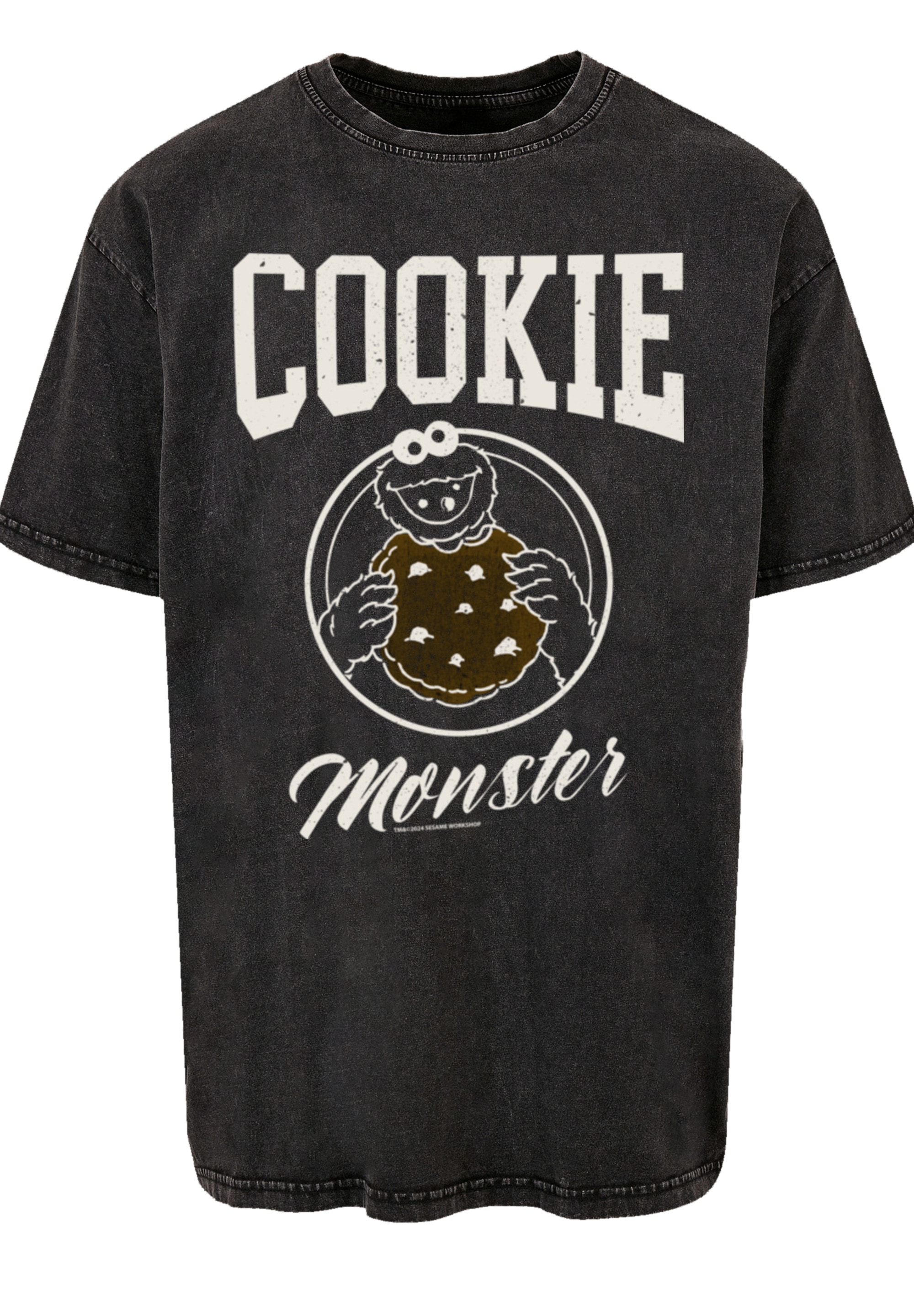 F4NT4STIC T-Shirt "Sesamstraße Cookie College", Premium Qualität günstig online kaufen