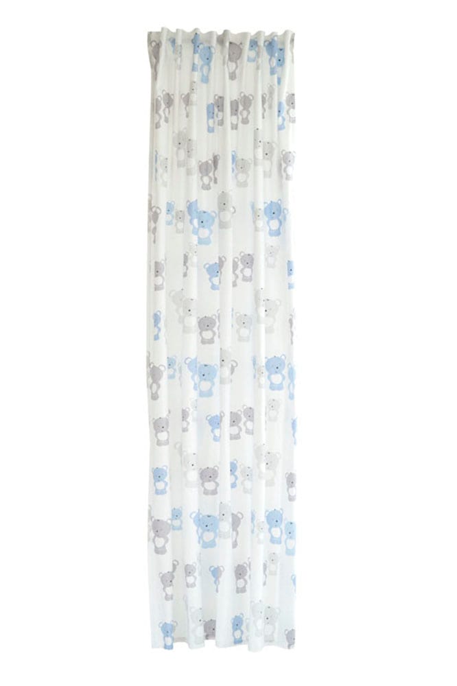 HOMING Vorhang "Little Bears" verdeckte Schlaufen 1 Stk. tlg. Fertigschal L günstig online kaufen