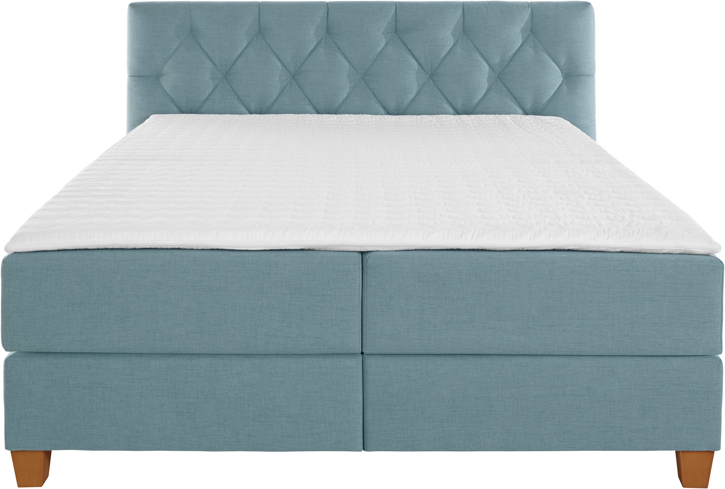 Home affaire Boxspringbett "Harmones" in 3 Breiten, Härtegrad auch im Mix m günstig online kaufen