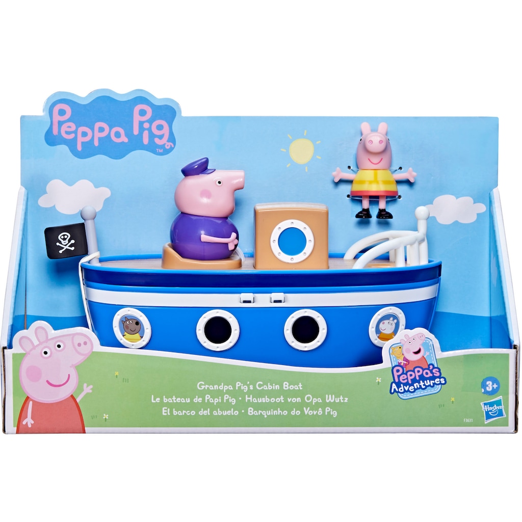 Hasbro Spielwelt »Peppa Pig, Hausboot von Opa Wutz«