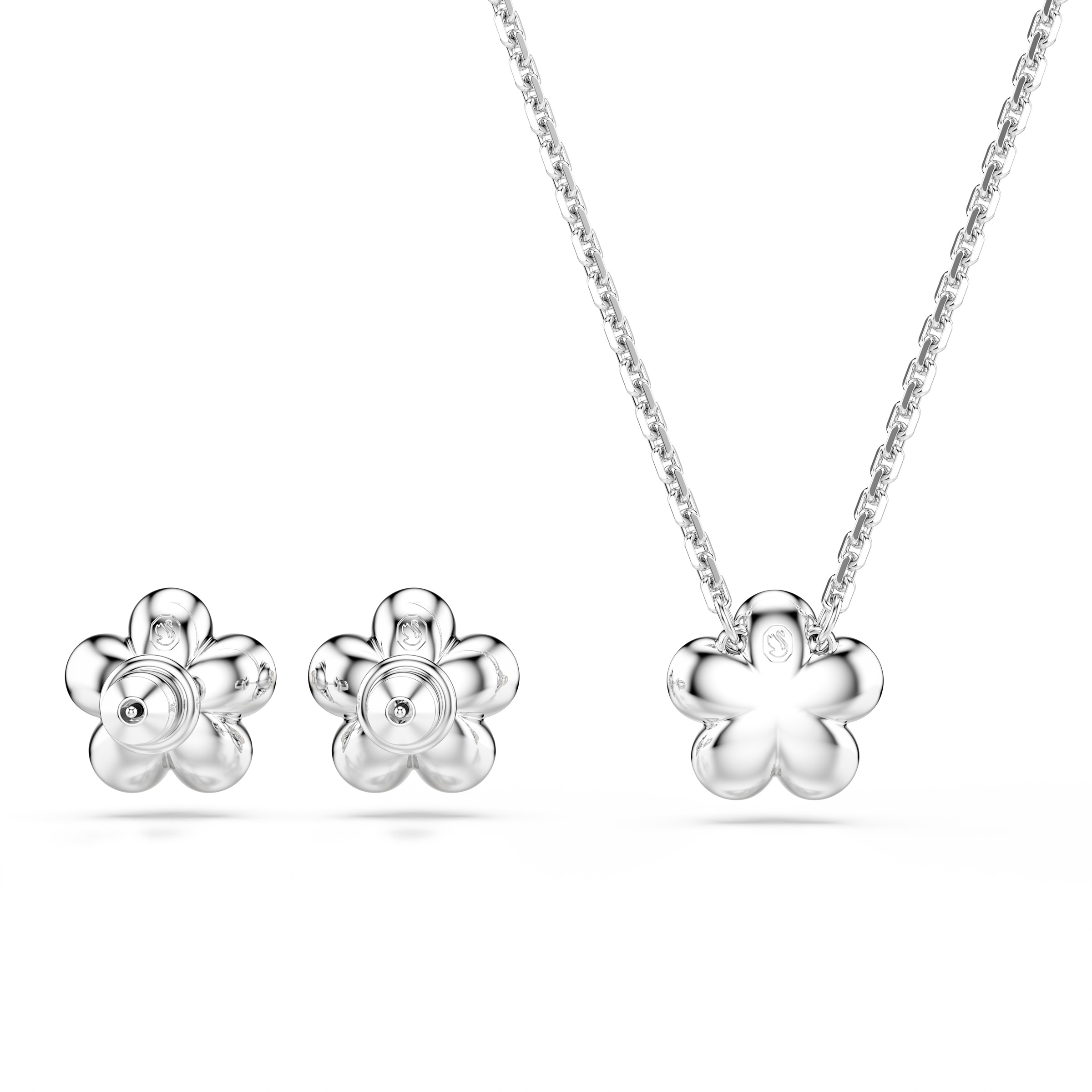 Swarovski Ohrring und Ketten Set »Multipack Schmuck Geschenk CAPSULE« (Set, inkl. Schmuckbox, 3 tlg.)  mit Swarovski® Kristallen, mit Swarovski® Perle