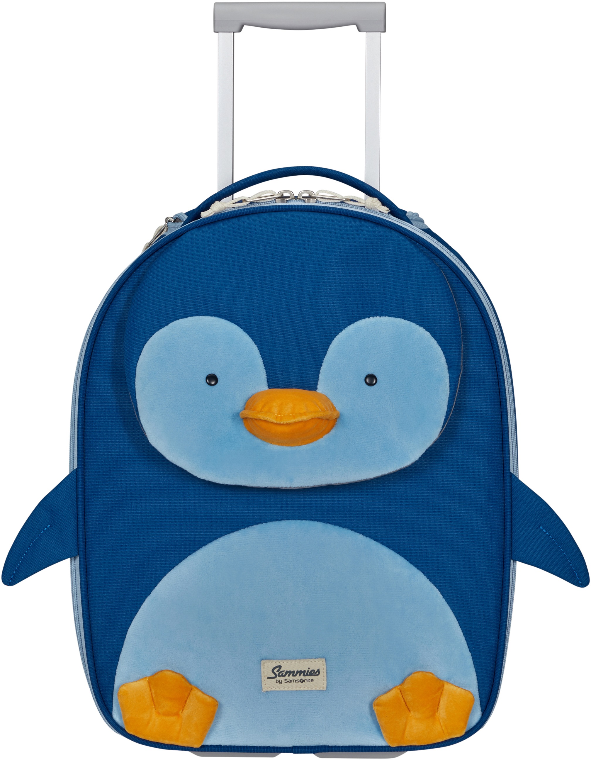 Samsonite Kinderkoffer "Happy Sammies ECO, Penguin Peter", 2 St. Rollen, Kinderreisekoffer Handgepäck Reisekoffer Trolle