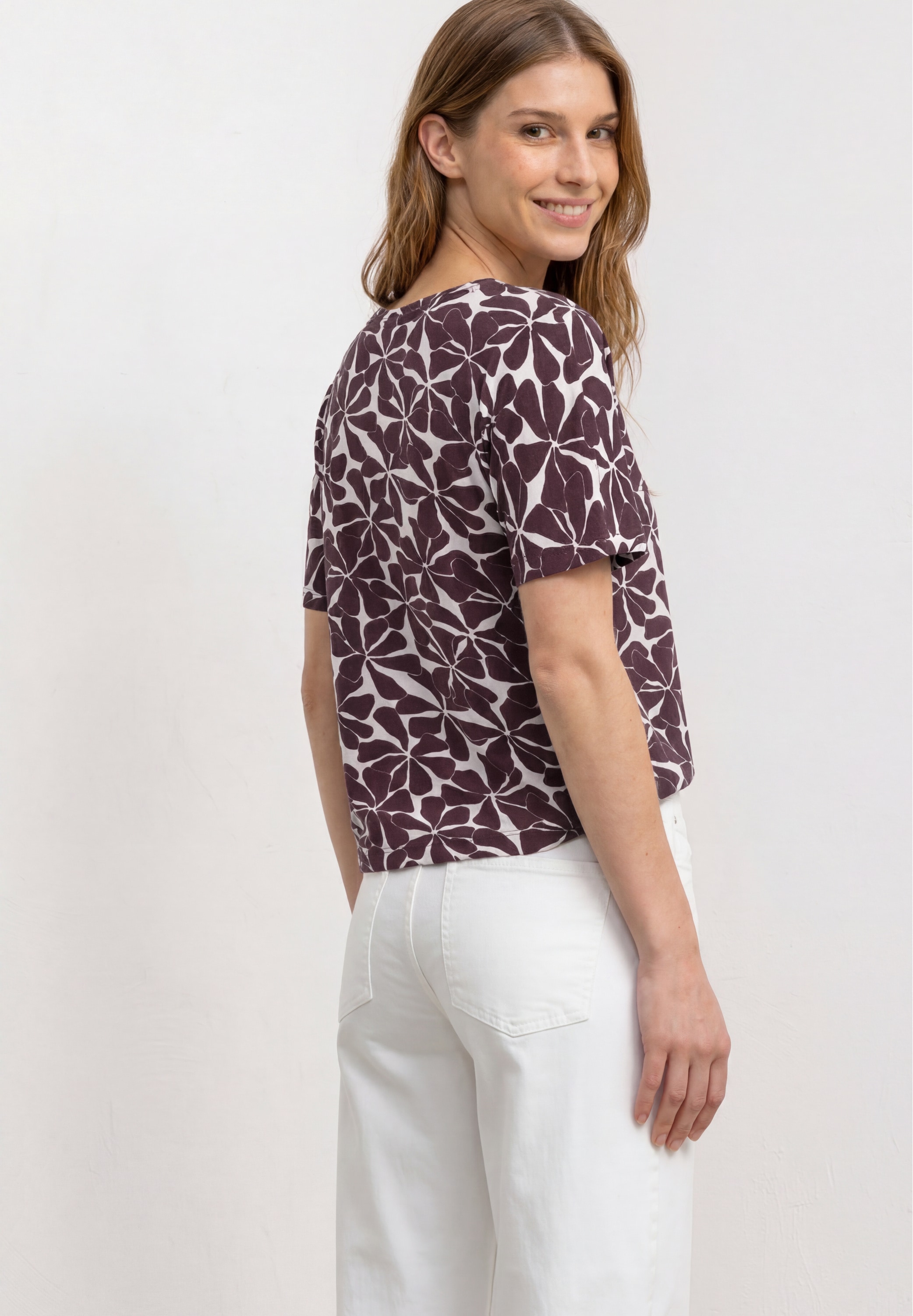 STREET ONE T-Shirt aus softer Viskose