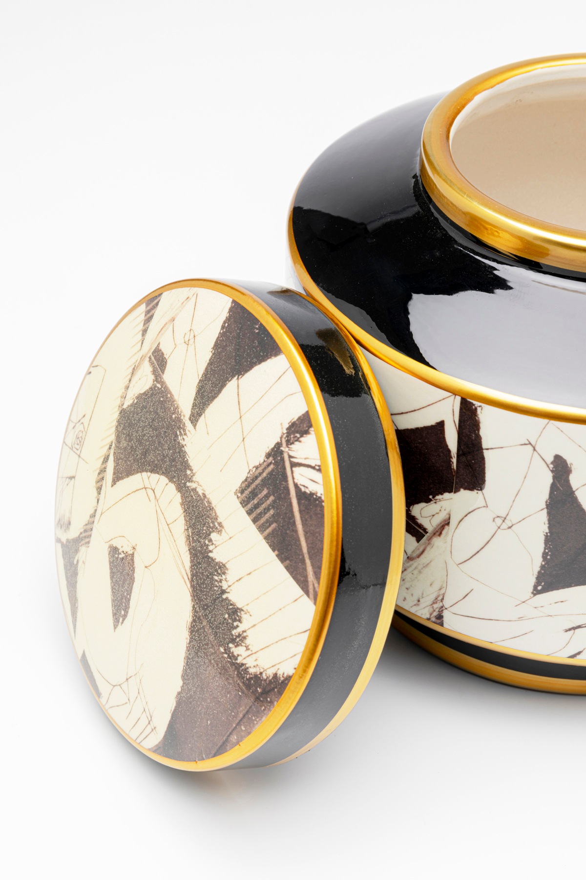 Kare Design Aufbewahrungsdose »Dekodose La Spezia, Durchmesser 22 cm« ideal für Schmuck, Schlüssel, Kleingeld, Haargummis u.a. Kleinteile