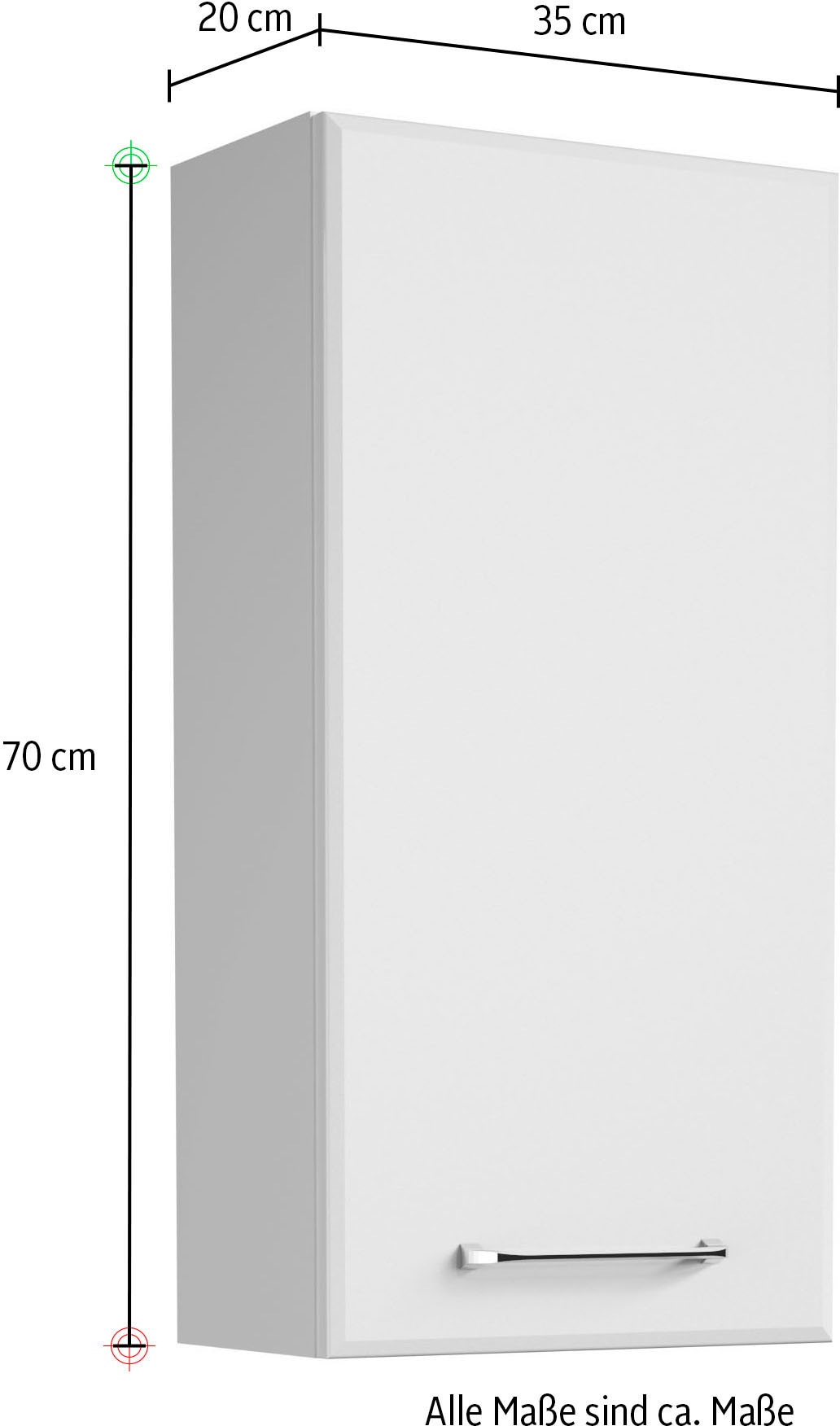Saphir Badmöbel-Set »Quickset 341 6-teilig, Waschbeckenunterschrank und LED-Spiegelschrank«, (Set, 6 St.), ohne Waschbecken, mit Hochschränke, Unterschrank, Hängeschrank