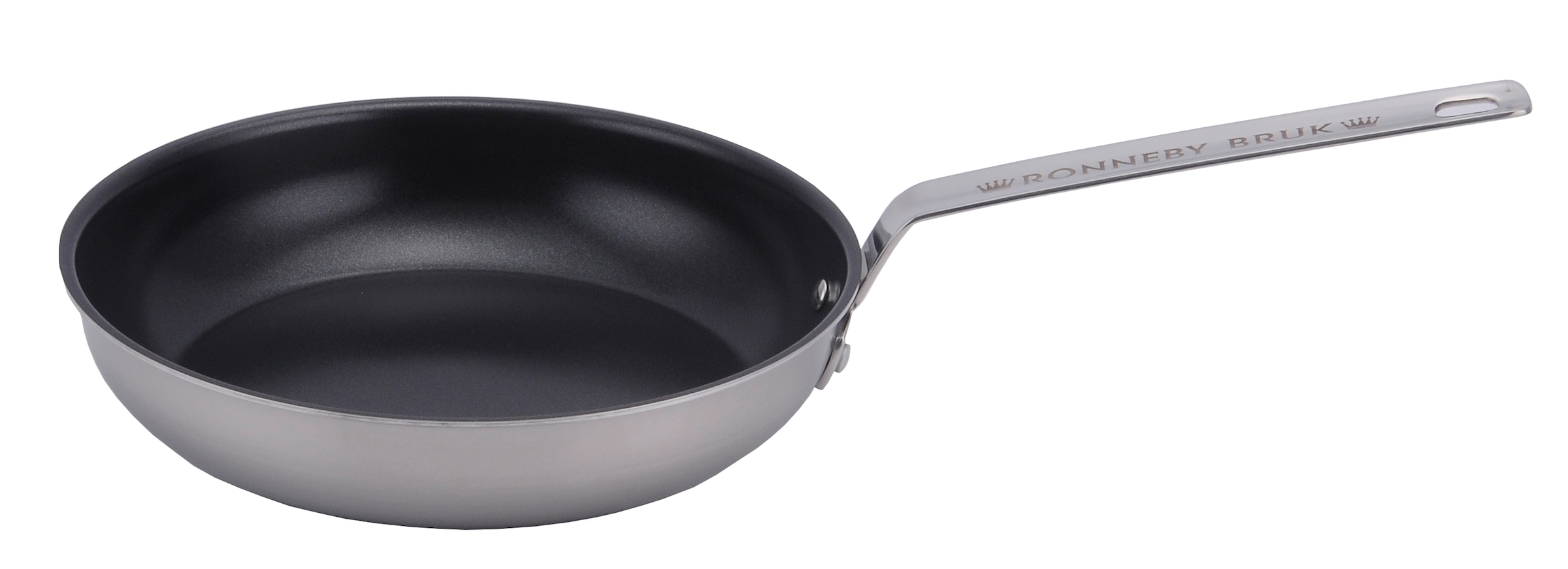 Ronneby Bruk "INOX Keramikbeschichtete Edelstahl-Bratpfanne" Edelstahl 1 tlg. Edelstahl-Aluminium-Edelstahl-Kontruktion